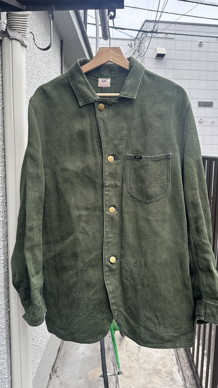 Lee 2002 lee japan duck canvas coverall jacket Size US L / EU 52-54 / 3 - 2 Thumbnail