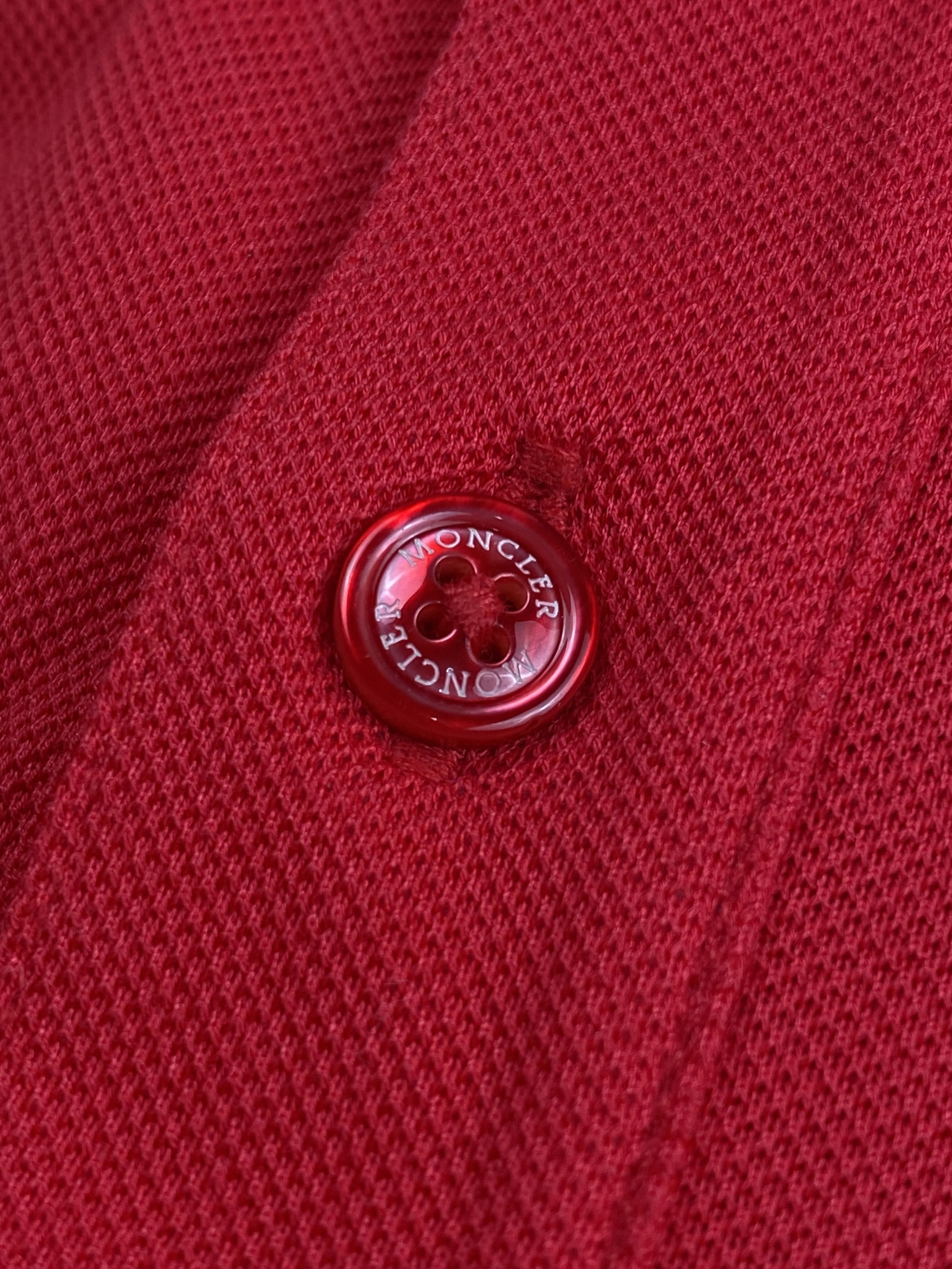 Moncler Tricolor Logo Patch Polo Shirt Size US M / EU 48-50 / 2 - 8 Thumbnail