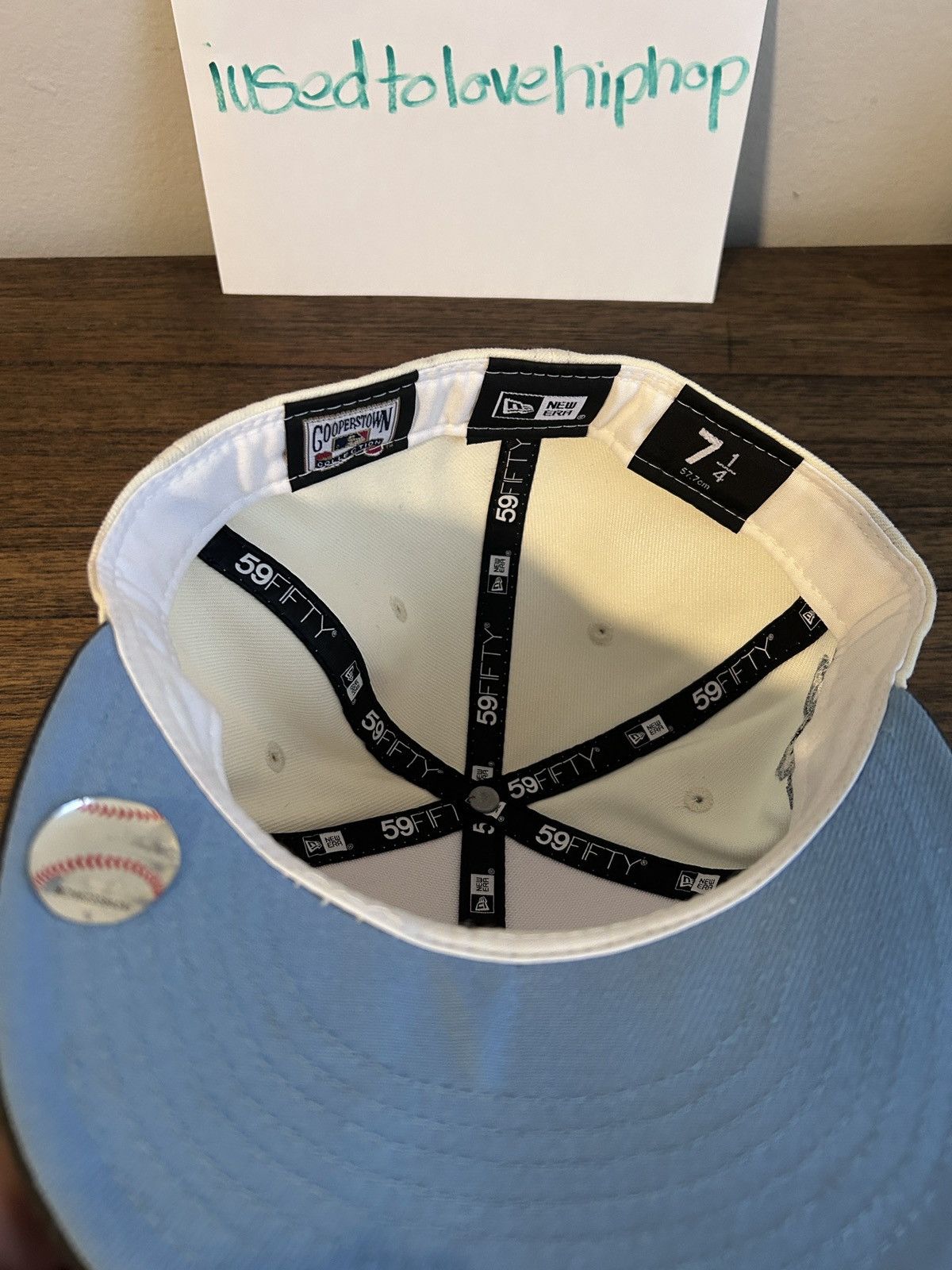Hat Club Hat Club x New Era 59Fifty Yankees 1998 WS Black Ice Hat Size ONE SIZE - 4 Thumbnail