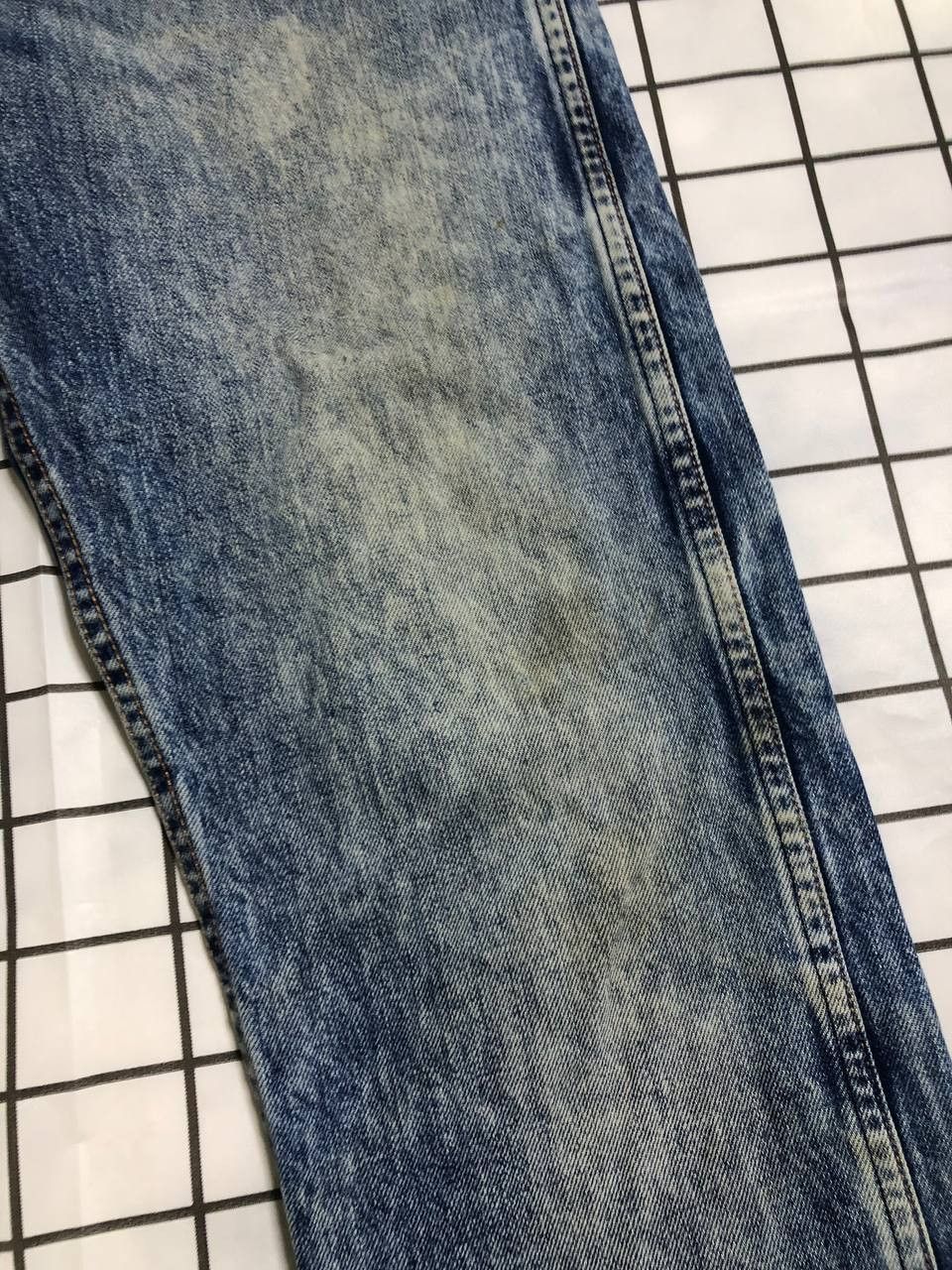 Levi's Vintage 90s Orange Tab Levi’s Jeans 505 Blue Distressed Size US 32 / EU 48 - 6 Thumbnail