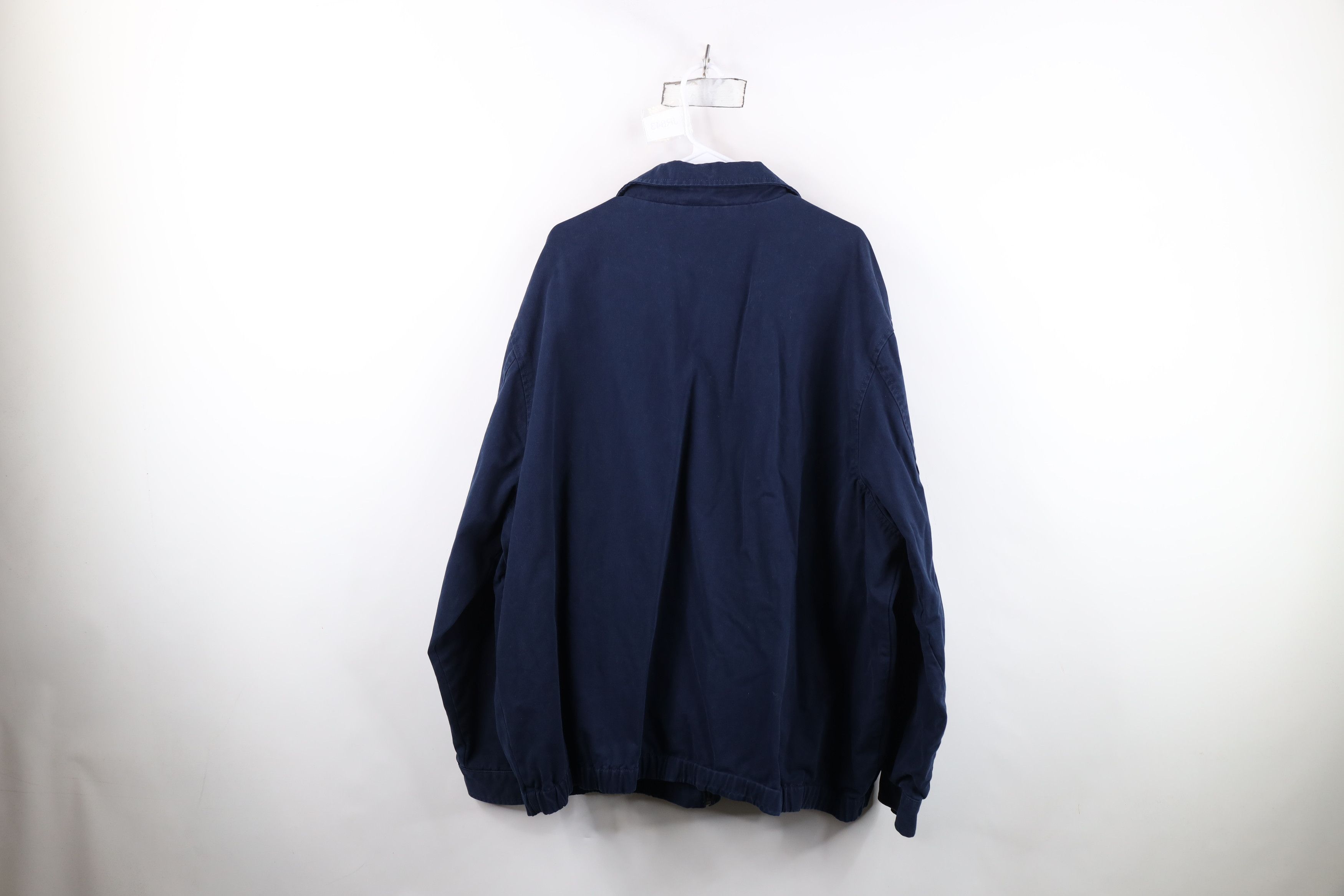 Vintage Vintage 90s Y2K Streetwear Heavyweight Bomber Jacket Blue Size US XXL / EU 58 / 5 - 12 Thumbnail