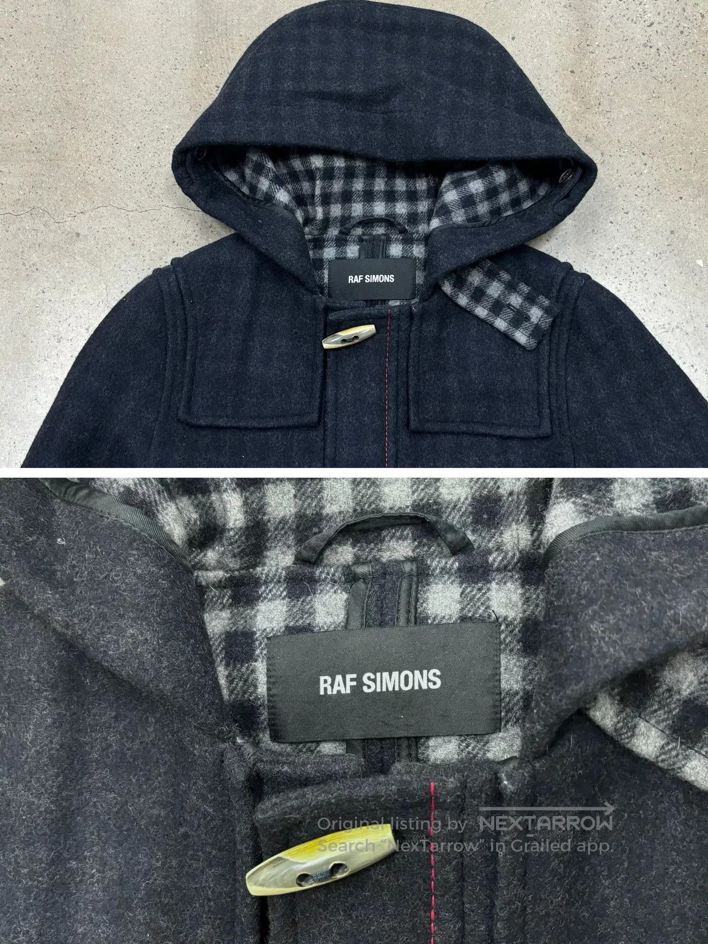 Raf Simons Raf Simons Wool Blend Coat Jacket. Size US S / EU 44-46 / 1 - 4 Thumbnail