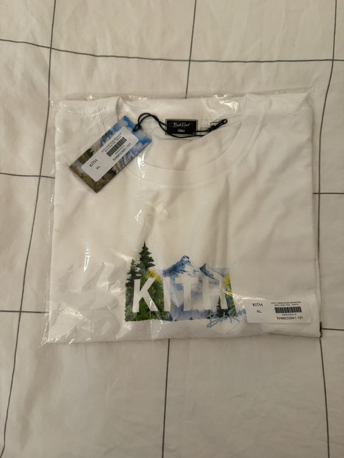 Kith Kith for Bob Ross Mountain Classic Logo Tee T-Shirt Size XL Size US XL / EU 56 / 4 - 5 Thumbnail