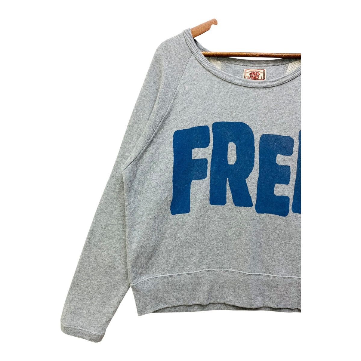 Japanese Brand Japanese Brand Heart Market Women Sweatshirt Crewneck Size L Size L / US 10 / IT 46 - 4 Thumbnail