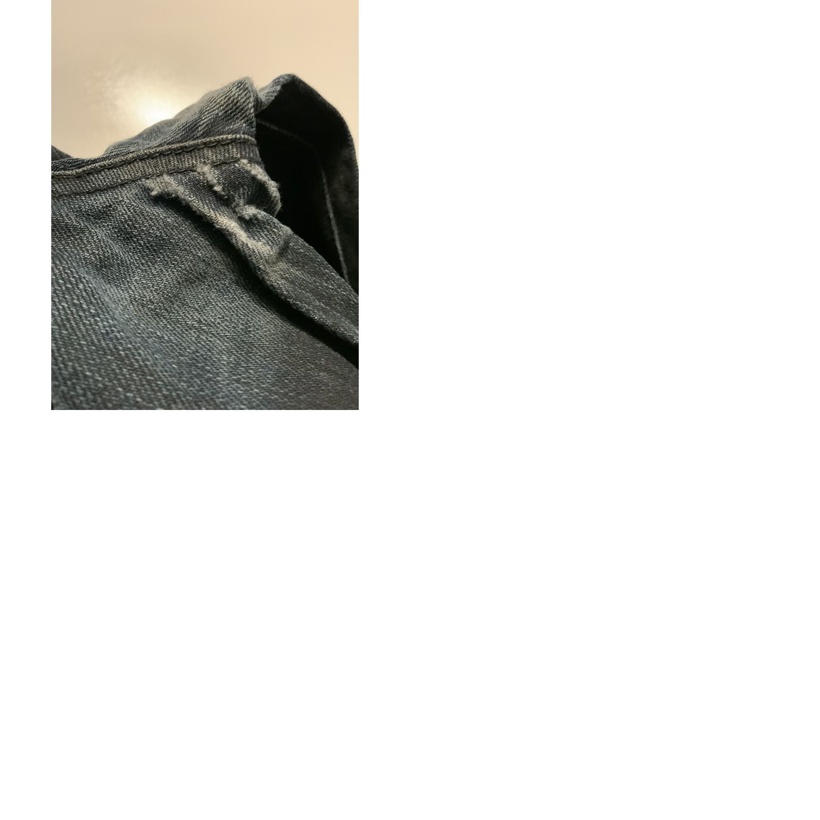 RHODE Shipley & Halmos Rhodes Fit Button Fly Distressed Slim Skinny Denim Jeans Sz. 30 Mens Jeans Blue Distressed Slim Skinny 30 Regular Slim Mens Shirt Size US 30 / EU 46 - 9 Thumbnail