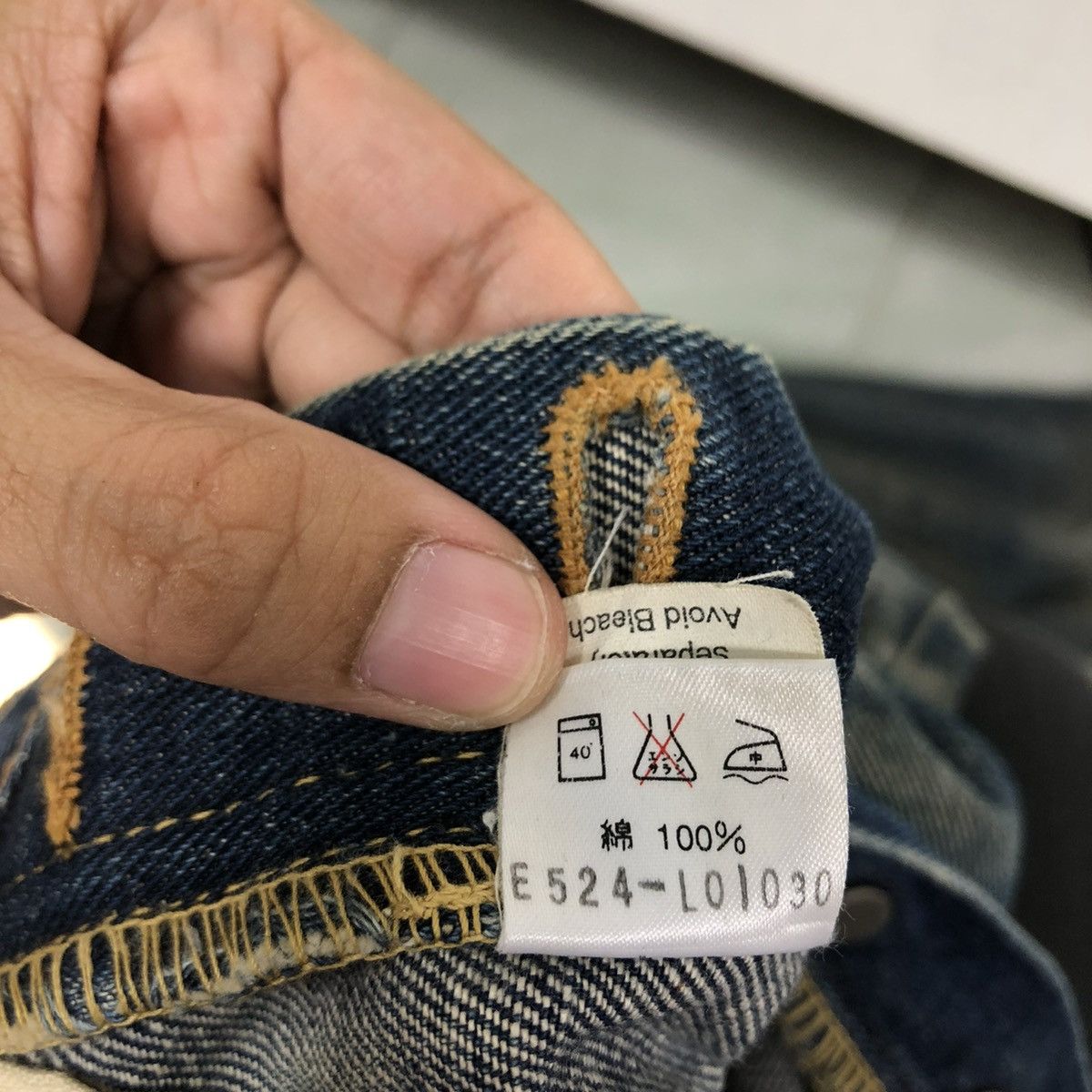 Japanese Brand 🔥VINTAGE DENIM JEANS LEE UNION MADE SANFORIZED Size US 30 / EU 46 - 20 Thumbnail