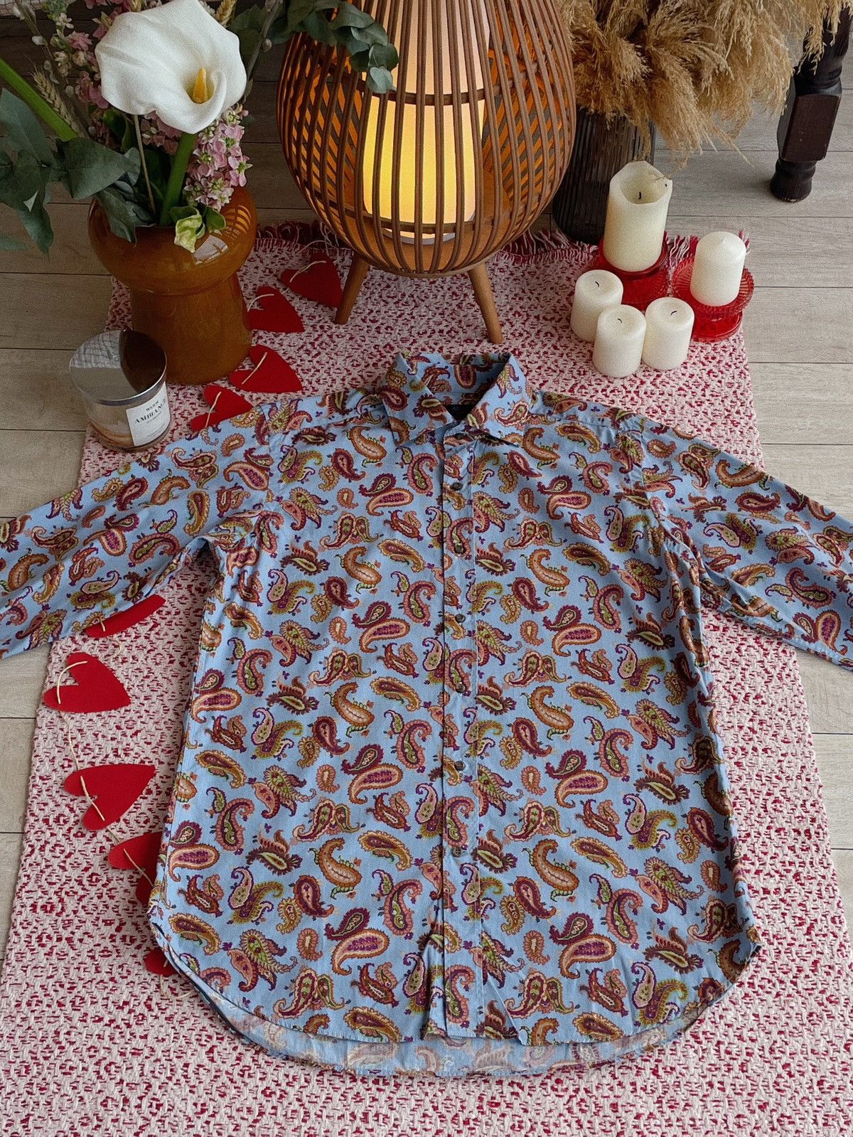 Etro Etro Milano Paisley Shirt Size US L / EU 52-54 / 3 - 3 Thumbnail