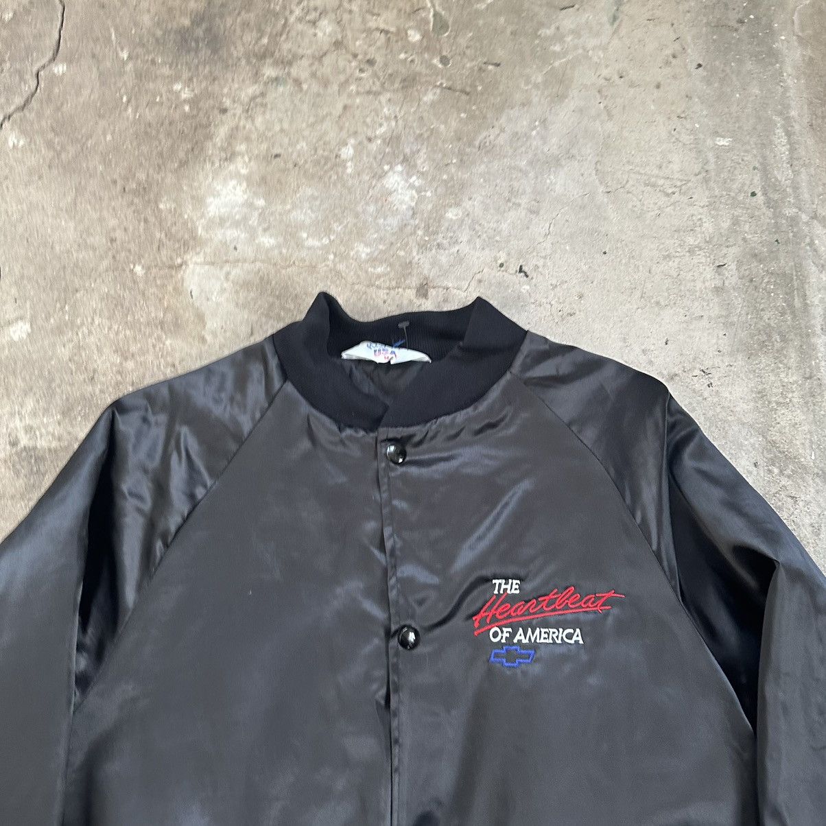 Chevrolet × Vintage Chevrolet Heartbeat of America light bomber jacket vintage Size US M / EU 48-50 / 2 - 3 Thumbnail