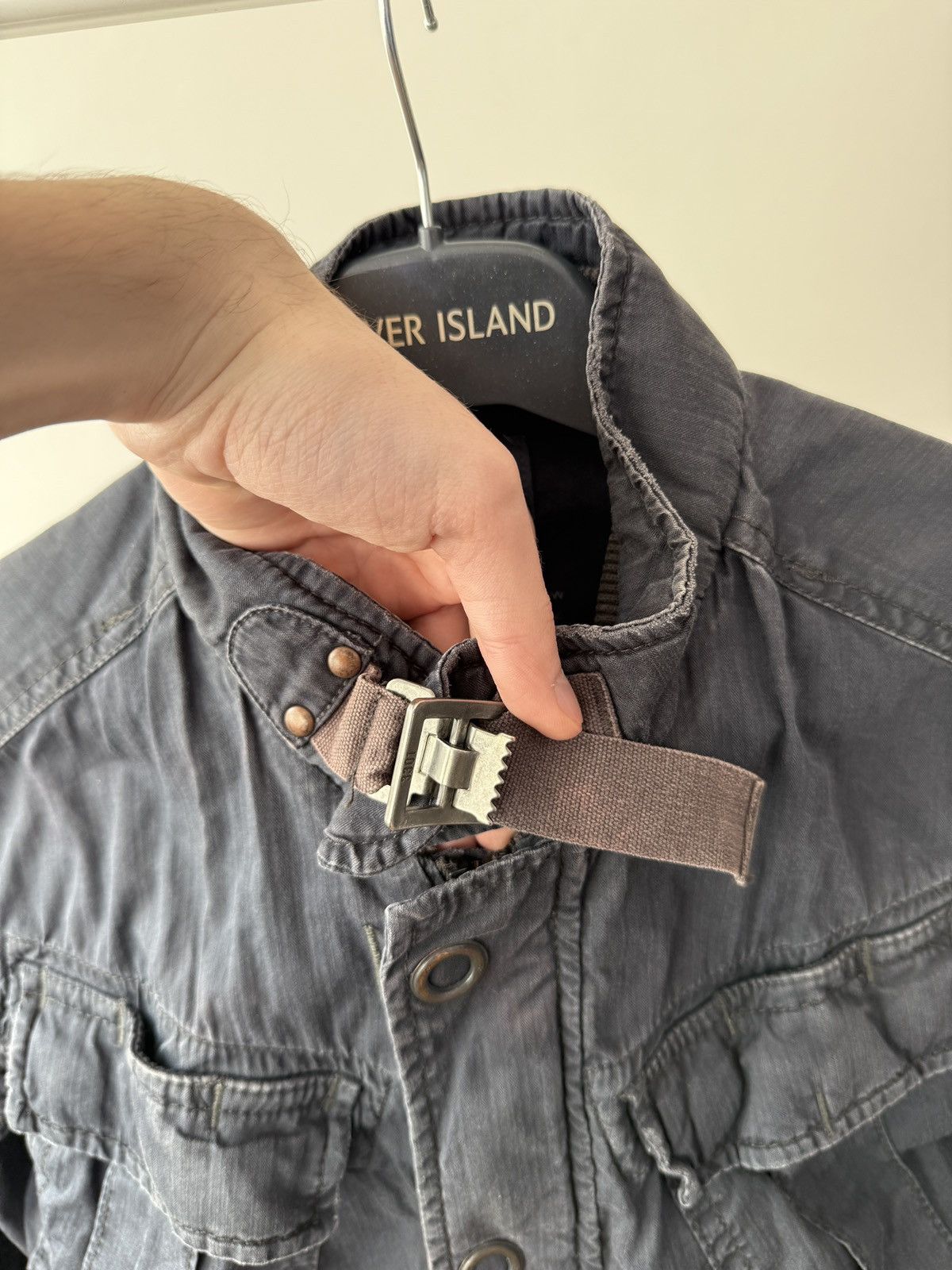 G-Star Vintage G-Star Raw Women’s Navy Faded Military Field Jacket Size M / US 6-8 / IT 42-44 - 4 Thumbnail