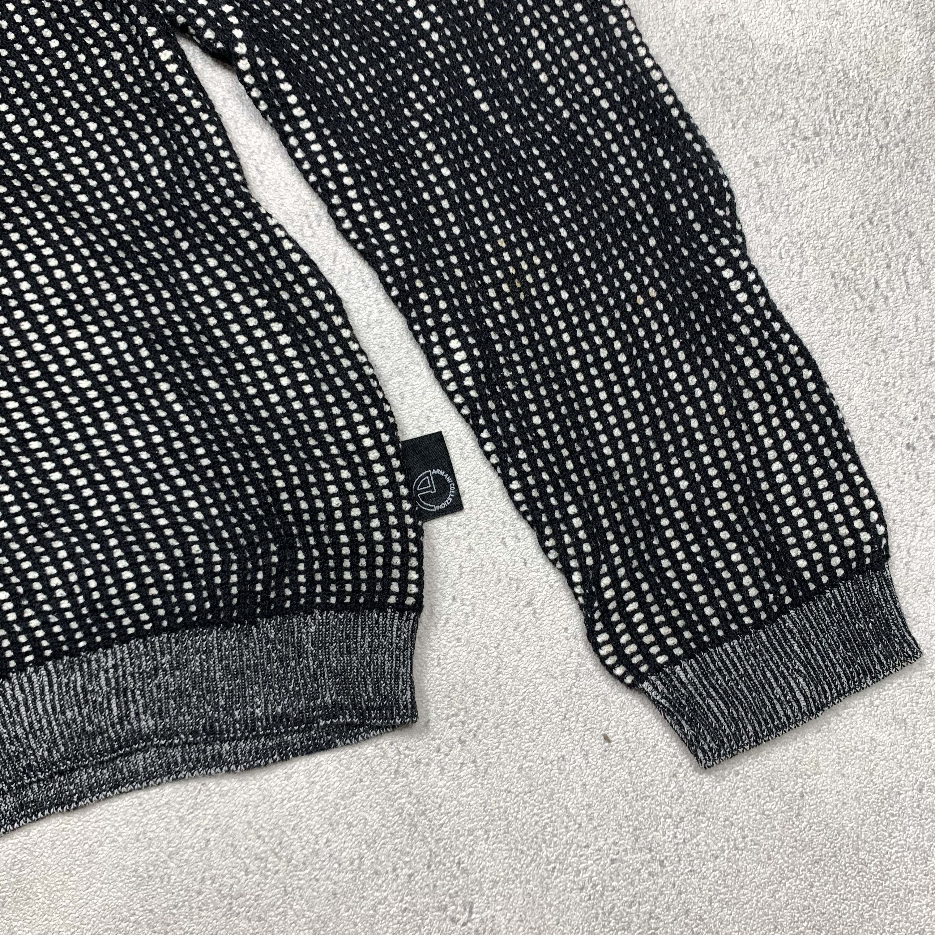 Armani Collezioni Mesh Knit Sweater Jumper
