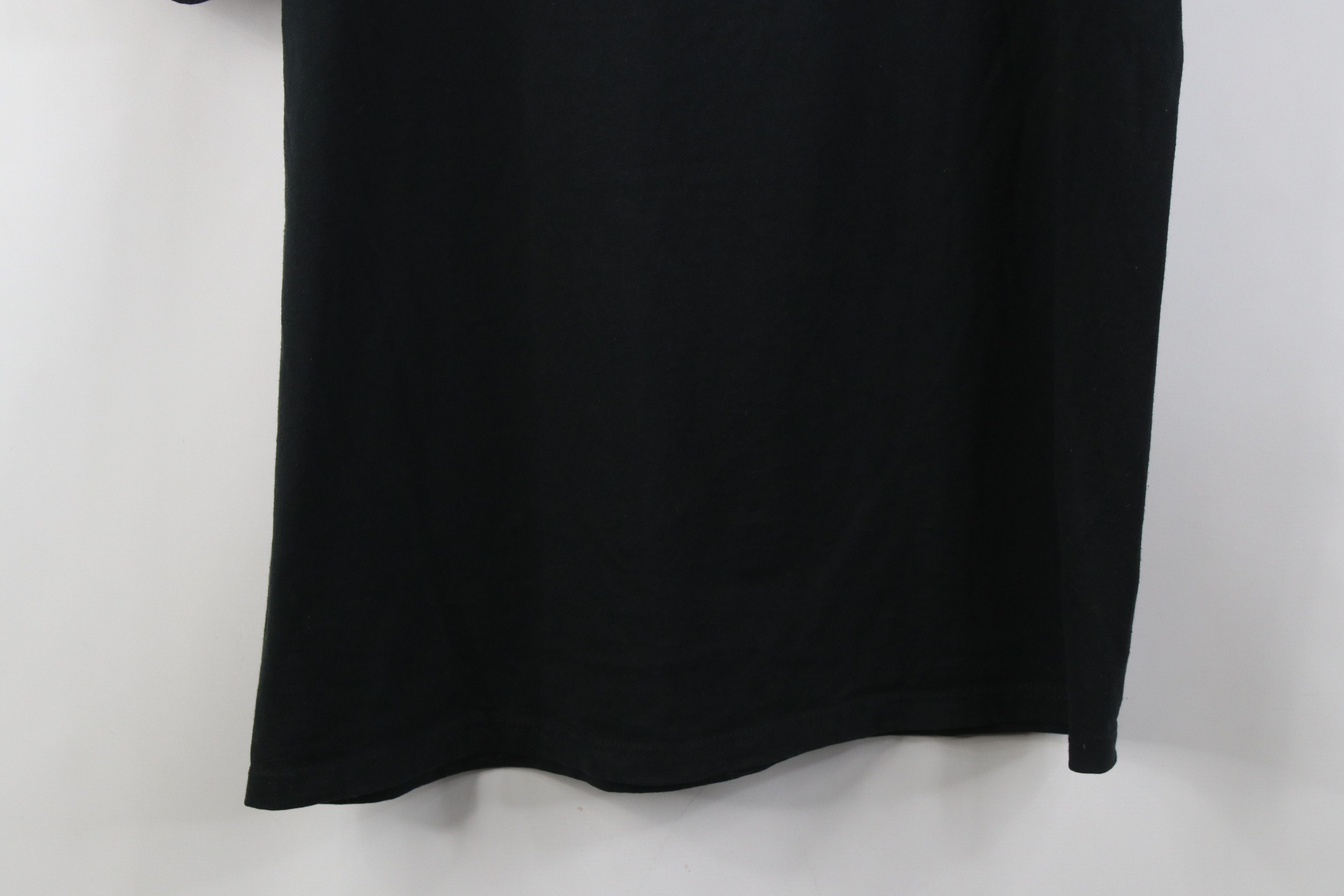 Vintage Vintage 90s Streetwear Blank Short Sleeve T-Shirt Black USA Size M / US 6-8 / IT 42-44 - 13 Thumbnail