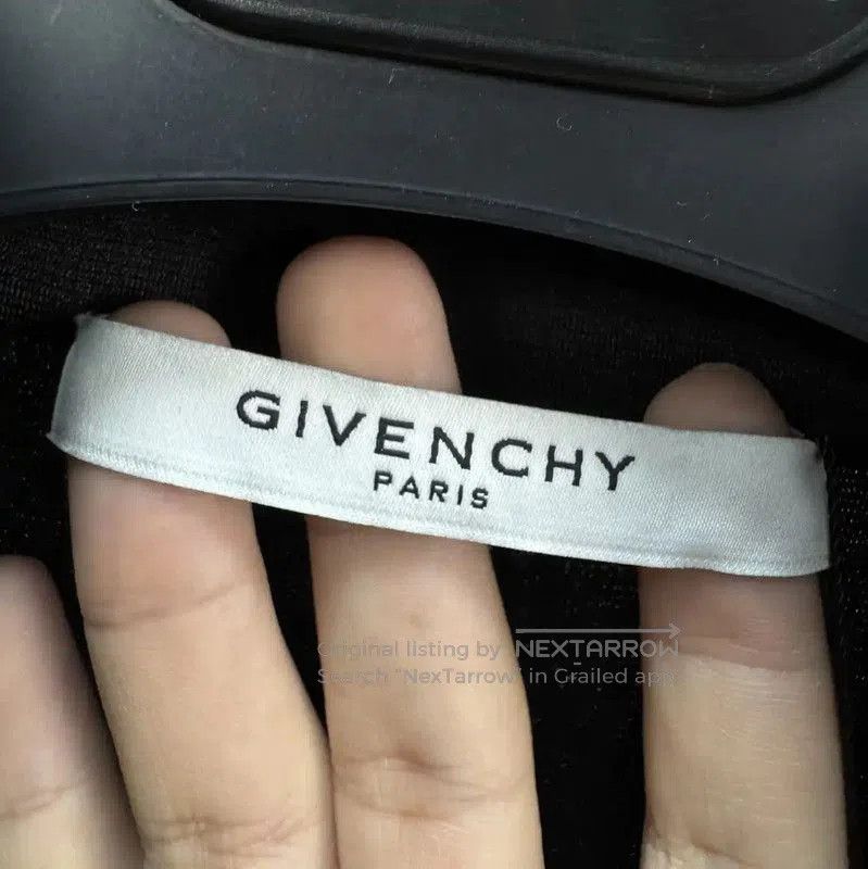 Givenchy Givenchy Black Cotton Blend Logo Jacket . Size S / US 4 / IT 40 - 5 Thumbnail