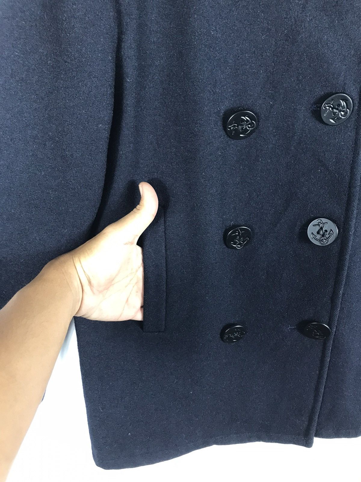 Japanese Brand × McGregor ⚡️Vintage McGregor Wool Double Breast Peacoat Size M / US 6-8 / IT 42-44 - 6 Thumbnail