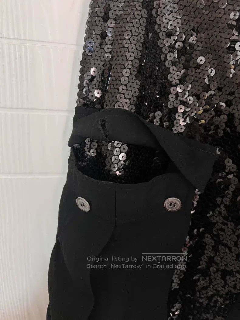 Comme des Garcons Comme Des Garcons Heavyweight sequin half skirt Size 22" - 3 Thumbnail