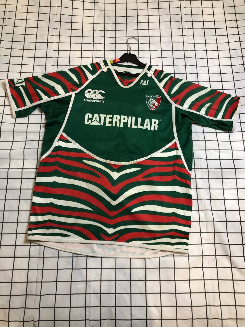 Other LEICESTER TIGERS 2012 2013 HOME RUGBY SHIRT JERSEY Size US XL / EU 56 / 4 - 1 Thumbnail