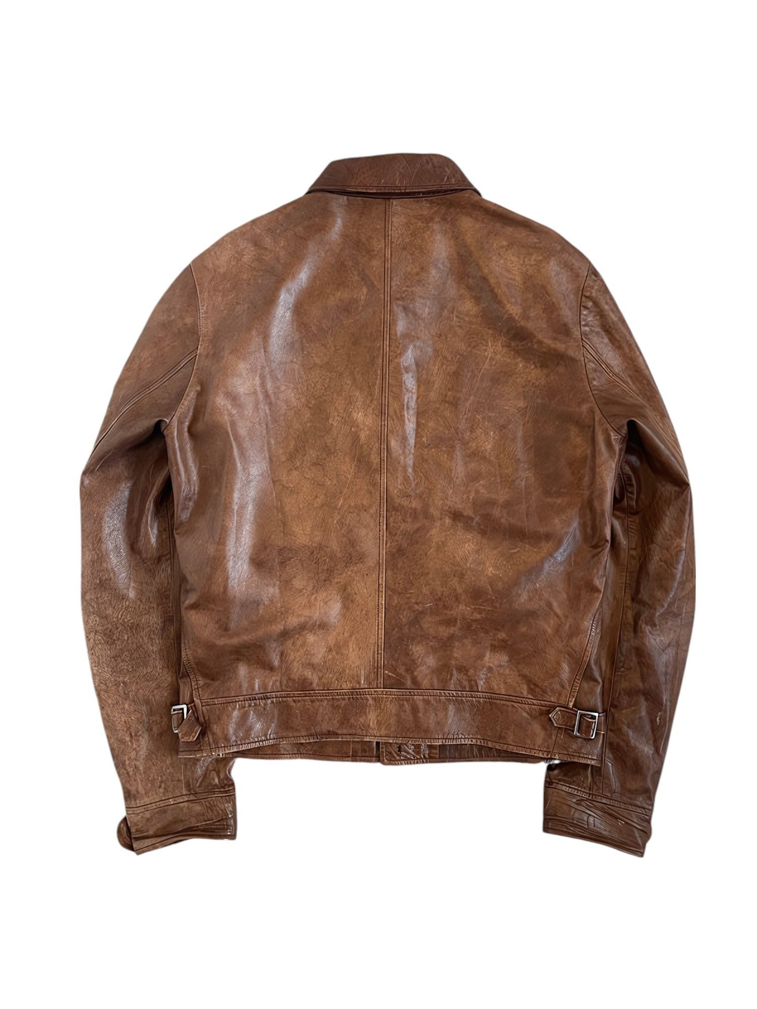 Prada S/S 2010 LEATHER JACKET Size US M / EU 48-50 / 2 - 2 Thumbnail