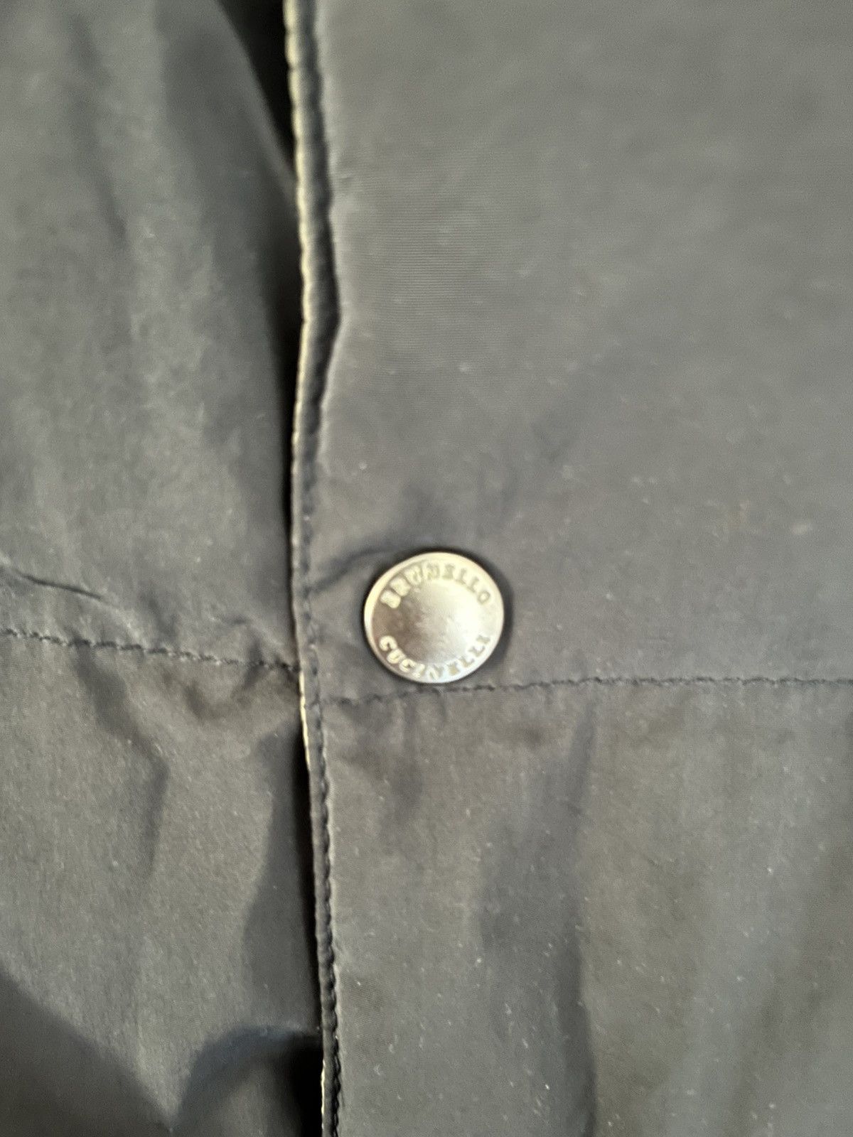 Brunello Cucinelli Brunello Cucinelli grey padded gilet size large Size US L / EU 52-54 / 3 - 3 Thumbnail