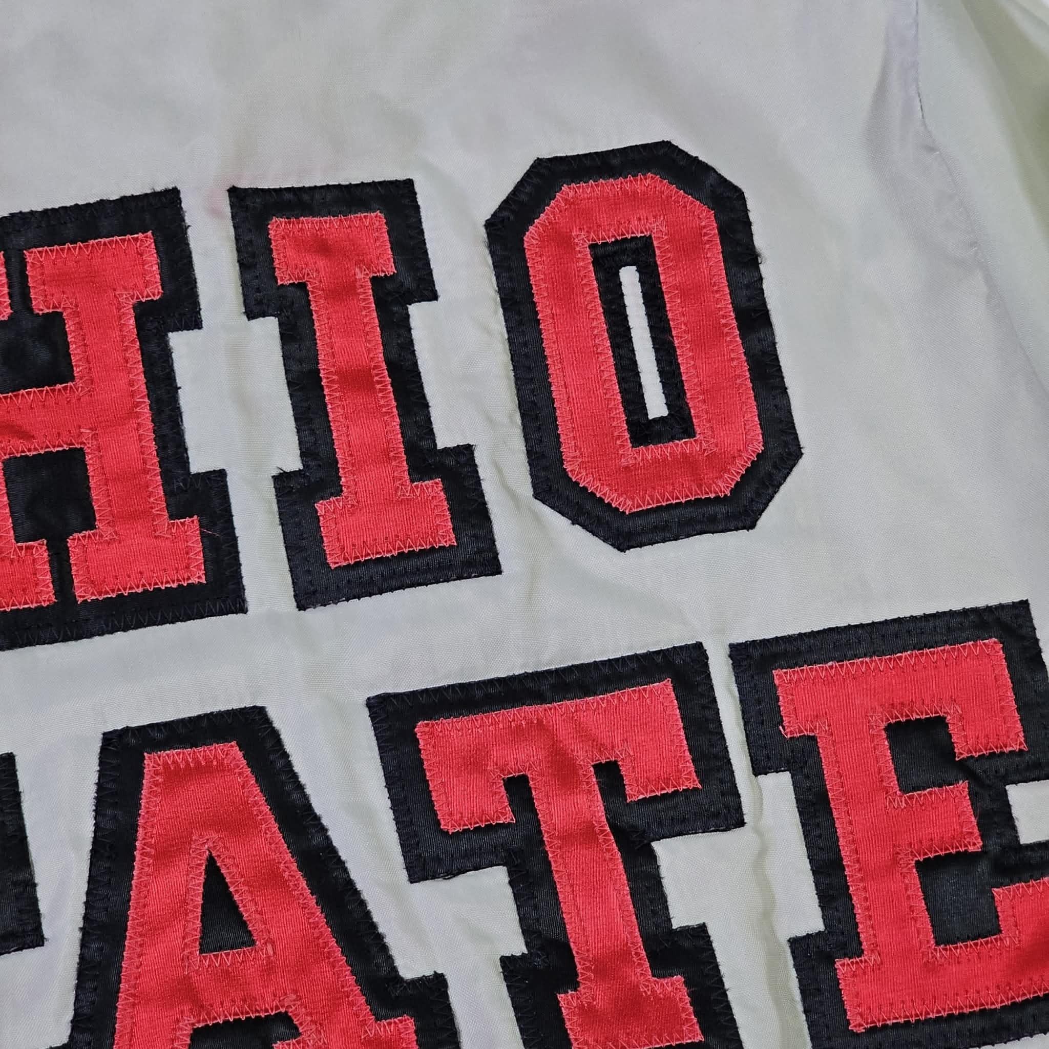 NCAA Ohio State Buckeyes Vintage 70s Varsity Bomber Jacket Size US M / EU 48-50 / 2 - 8 Thumbnail