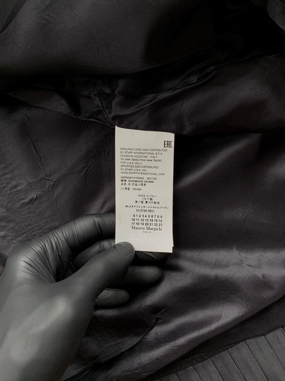 Maison Margiela FREE TAX! MM6 Oversized Pleated Nylon Bomber Jacket Size US M / EU 48-50 / 2 - 10 Thumbnail