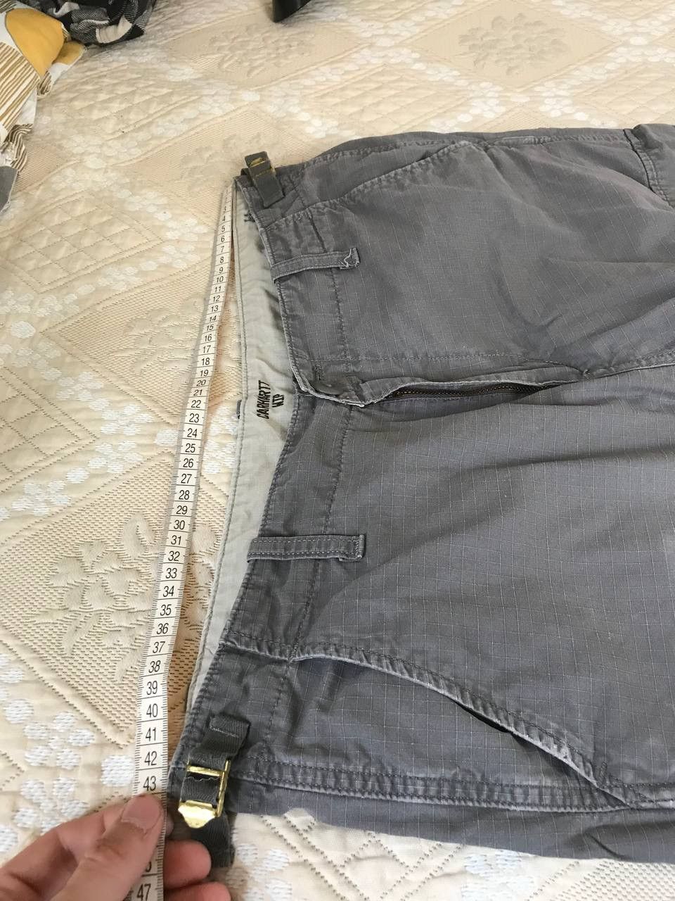Carhartt 🔥 Vintage Carhartt Cargo Aviation Pants Work Y2K Denim Jeans Size US 32 / EU 48 - 9 Thumbnail