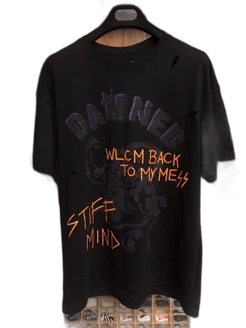 Vetements Black Graphic Short Sleeve T-Shirt Size US S / EU 44-46 / 1 - 1 Thumbnail