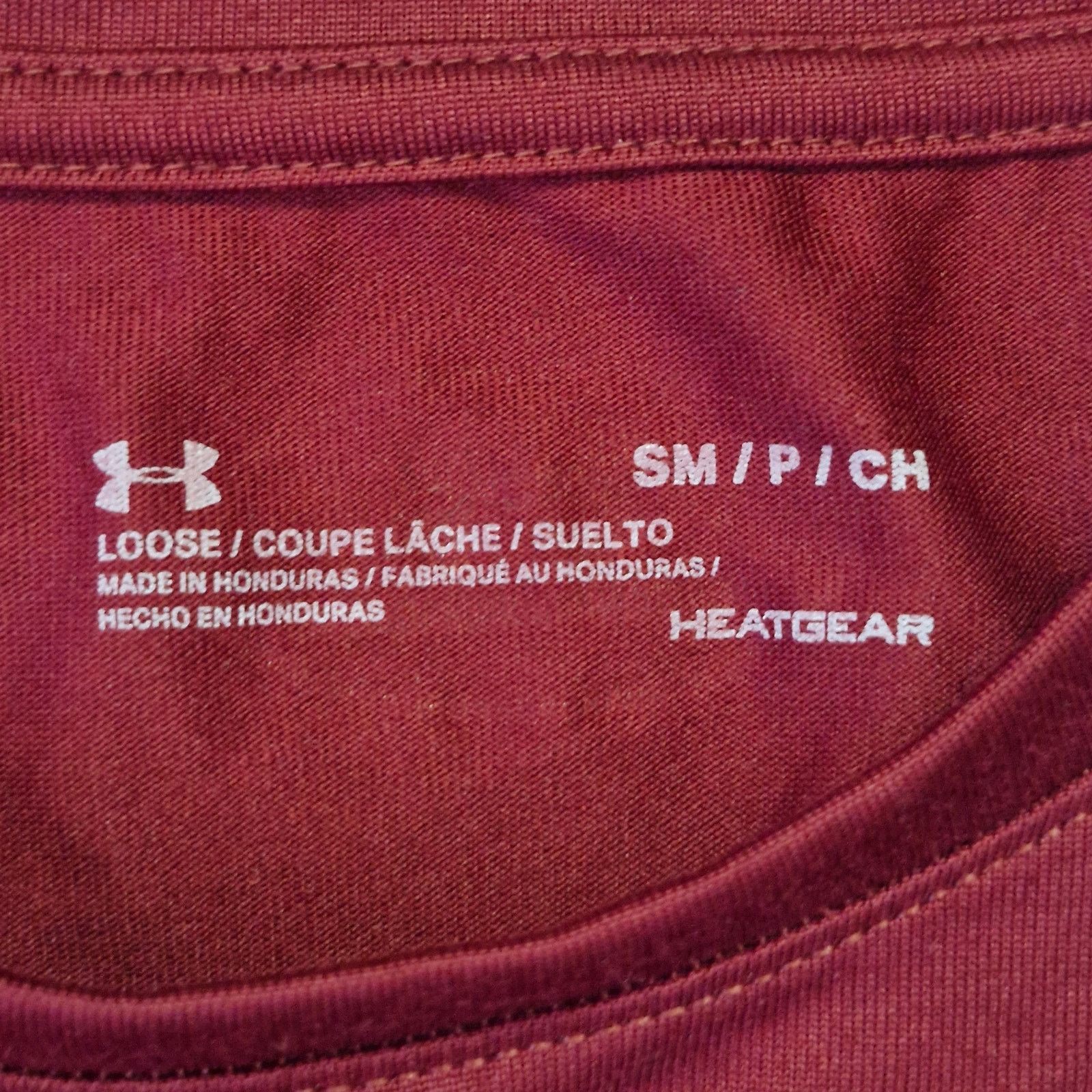 Under Armour Under Armour Cardinal Red Team Tech Loose Tee Mens Small Size US S / EU 44-46 / 1 - 3 Thumbnail