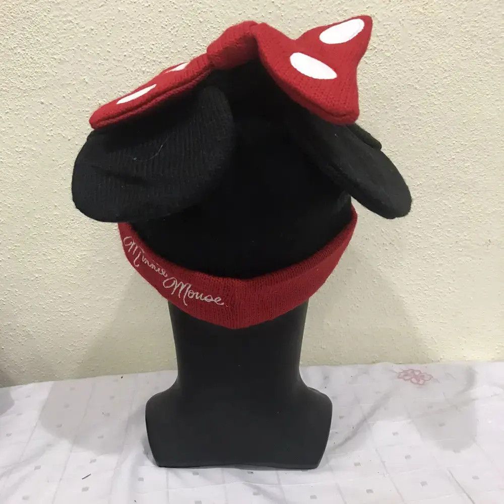 Mickey Mouse Disney Minnie Mouse Bunny Horn Beanie Hat Size ONE SIZE - 4 Thumbnail