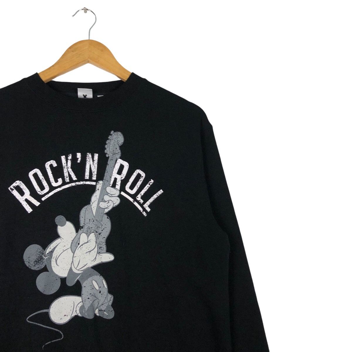 Disney × Japanese Brand Mickey Rock N Roll Sweatshirt Rare Design Small Size US S / EU 44-46 / 1 - 5 Thumbnail