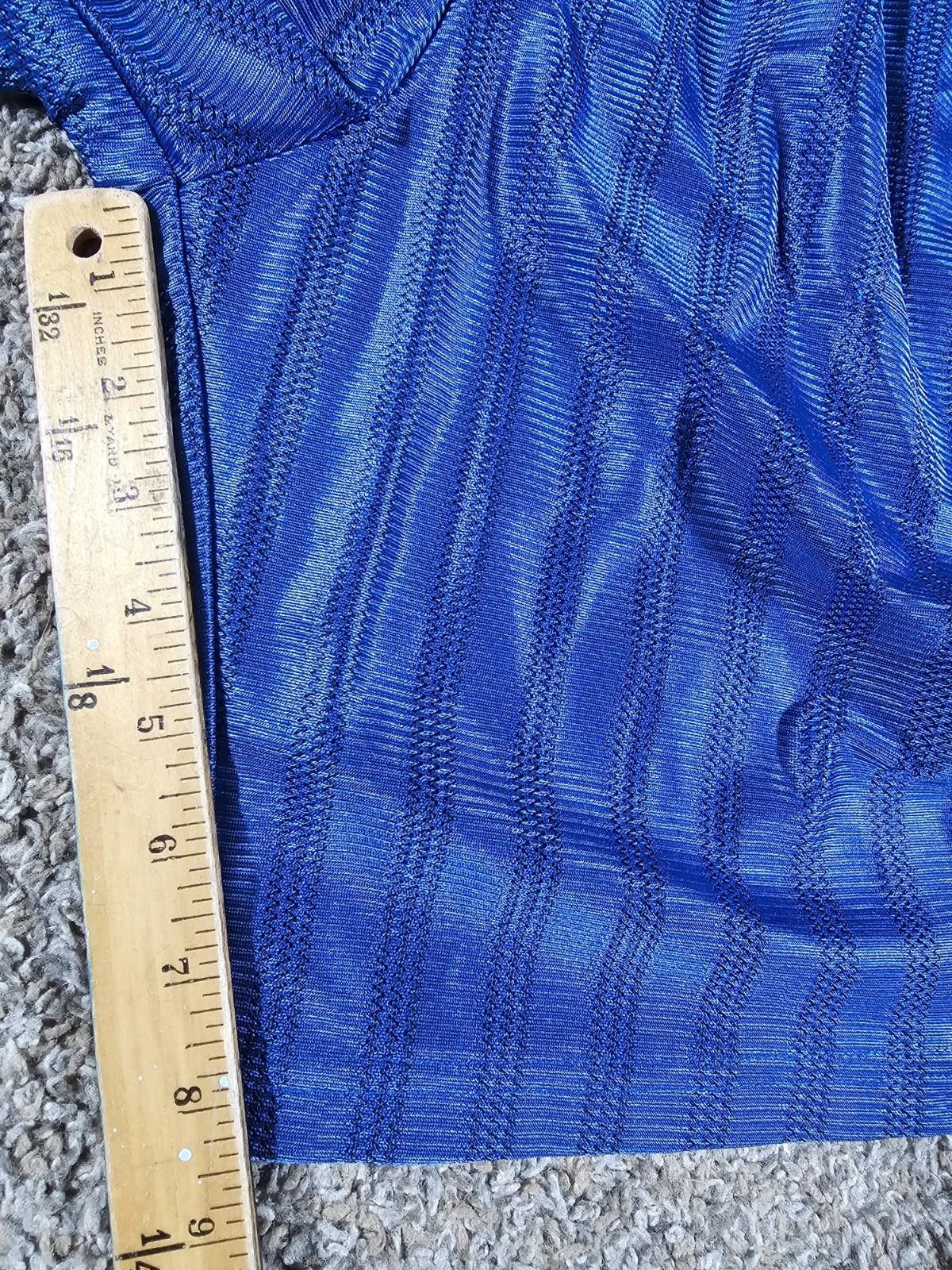 Adidas Adidas Blue Drawstring Shorts L Size US 34 / EU 50 - 4 Thumbnail