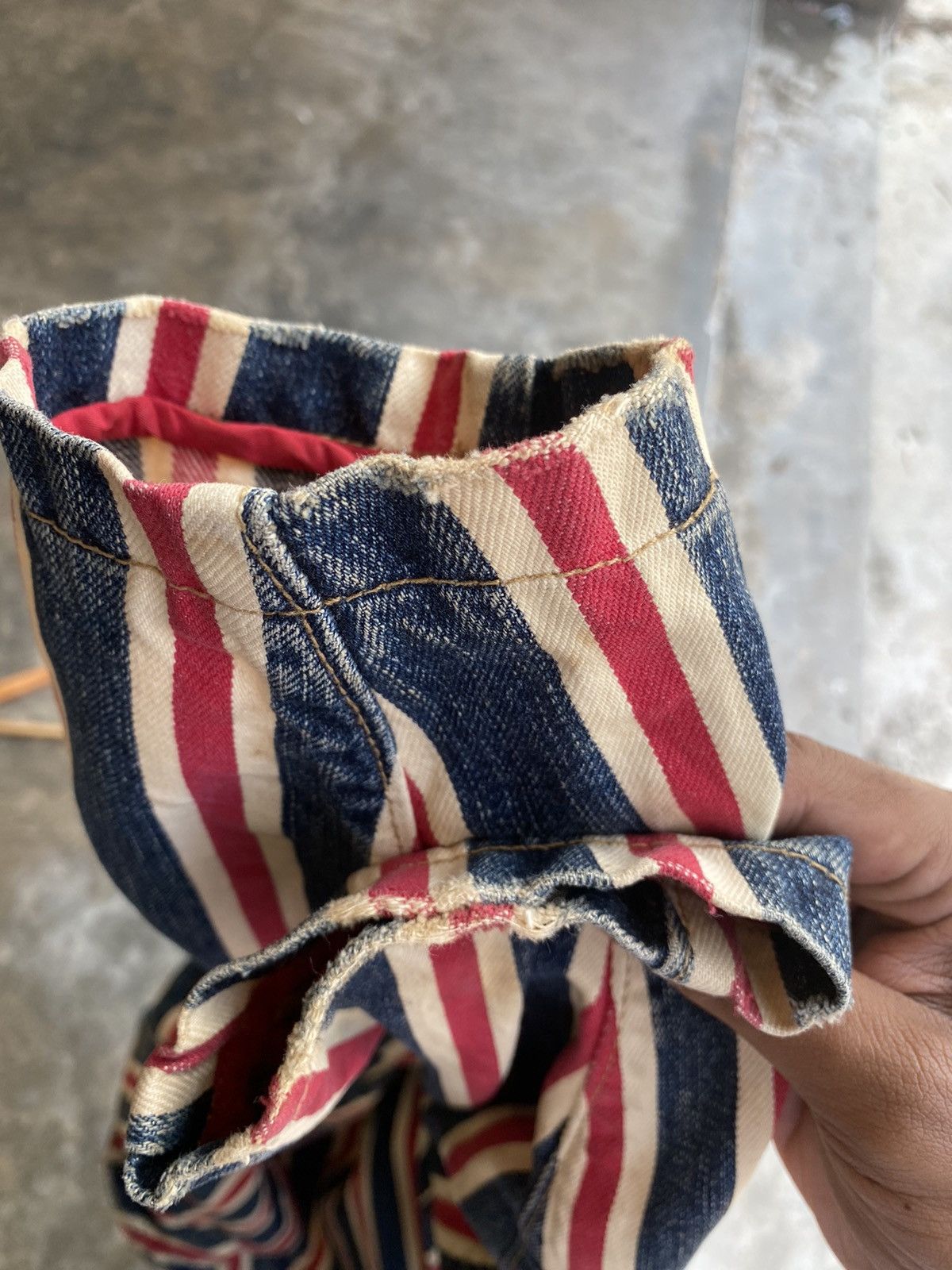Edwin 🔥 Rare 🔥 Vintage Edwin 13oz Grand Blue Selvage Denim Size US M / EU 48-50 / 2 - 11 Thumbnail
