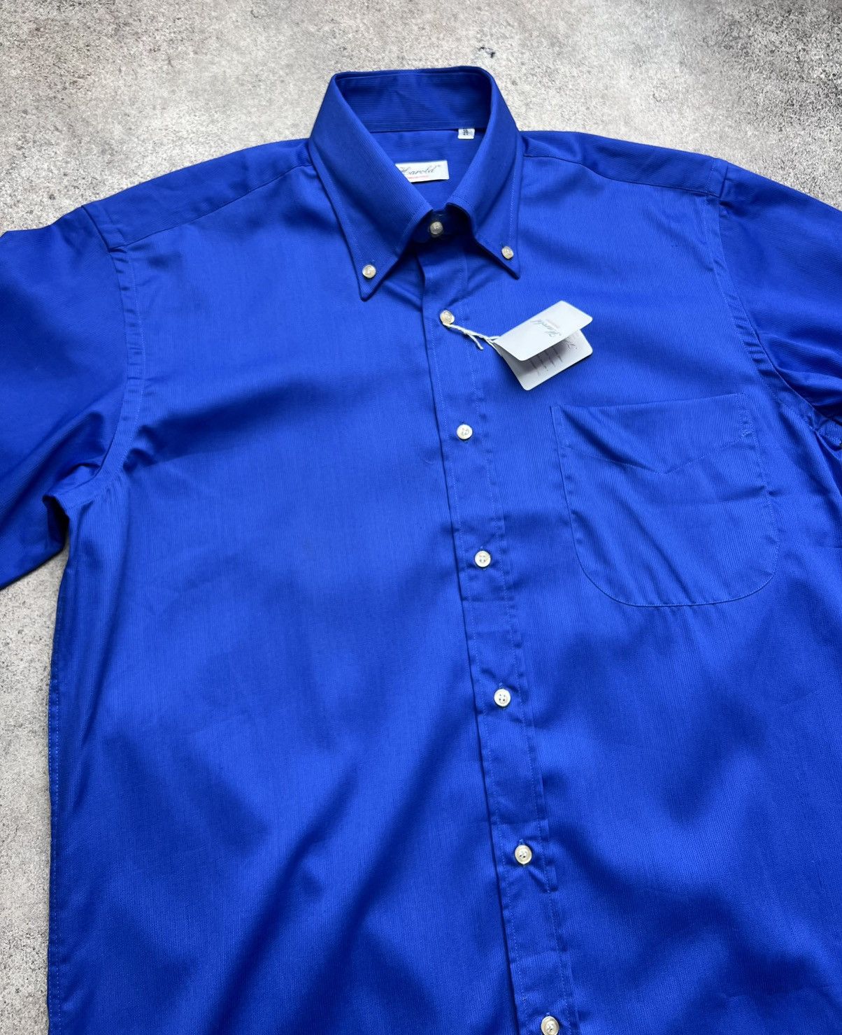 Other Harold English style navy shirt Size US L / EU 52-54 / 3 - 4 Thumbnail
