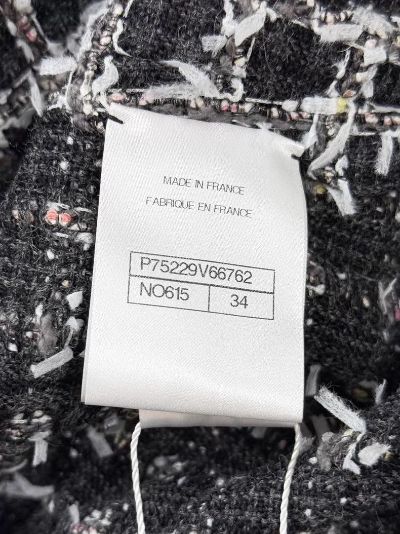 Chanel Chanel 23A Handicraft Workshop Series Black and White Colo Size XXS / US 00 / IT 34 - 7 Thumbnail