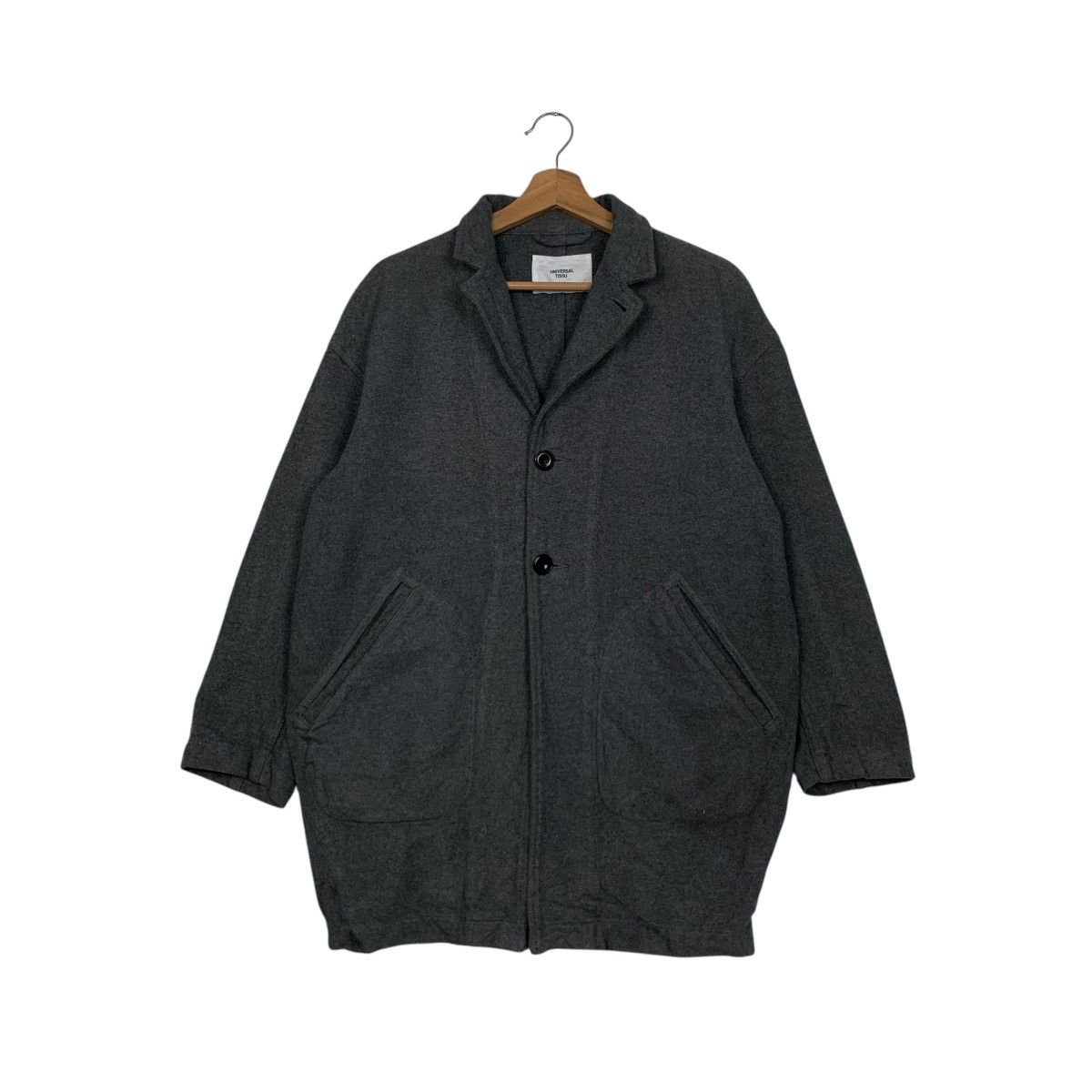 Japanese Brand UNIVERSAL TISSU Made in Japan Casual Jacket #2746-C124 Size US S / EU 44-46 / 1 - 1 Thumbnail