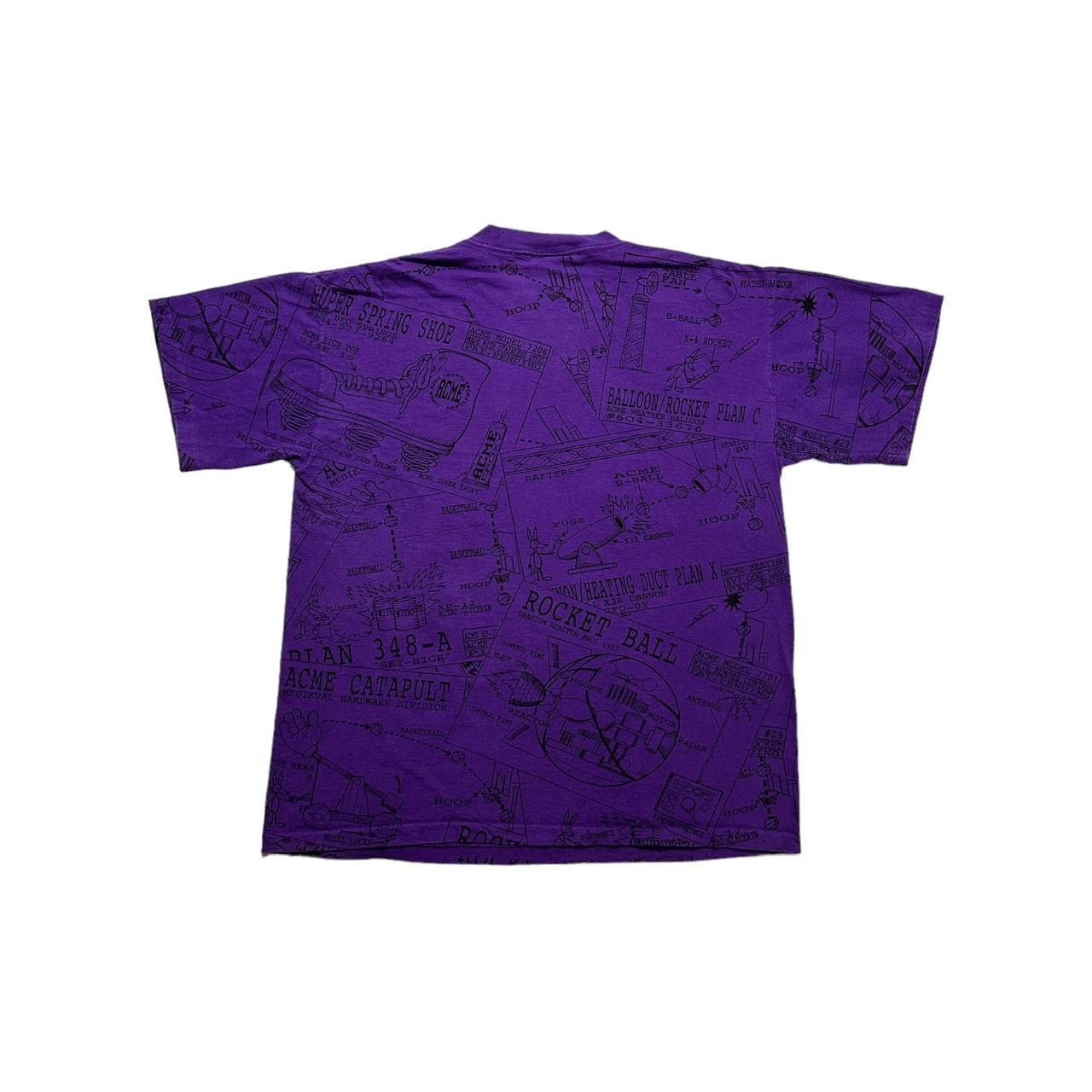NBA × Vintage × Warner Bros Vintage Phoenix Suns Wile E Coyote AOP T-Shirt Size US XL / EU 56 / 4 - 2 Thumbnail