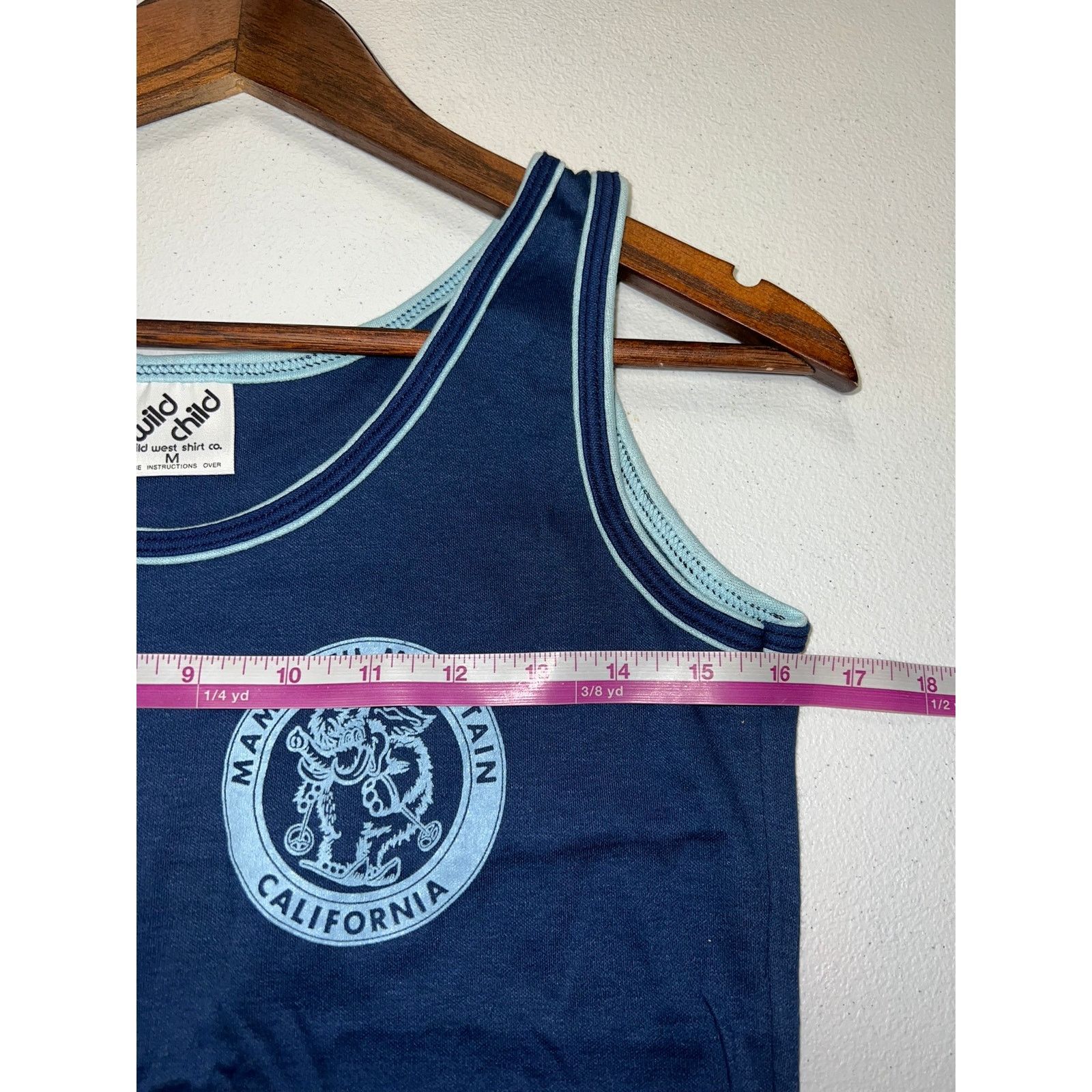 Vintage Vintage California M Blue Mammoth Mountain Sleeveless Tank Size M / US 6-8 / IT 42-44 - 8 Thumbnail
