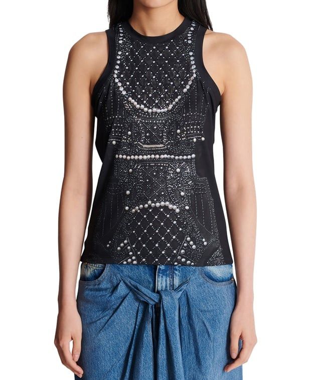 Balmain T-shirt Size S / US 4 / IT 40 - 1 Thumbnail