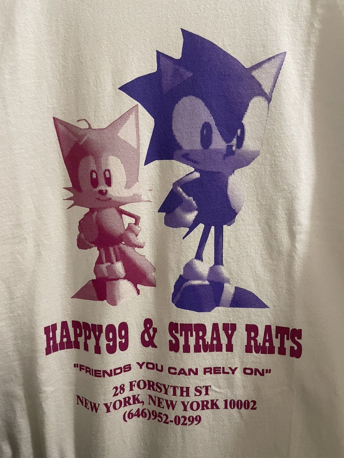 Happy99 × Stray Rats Stray Rats x Sonic + Happy99 Souvenir