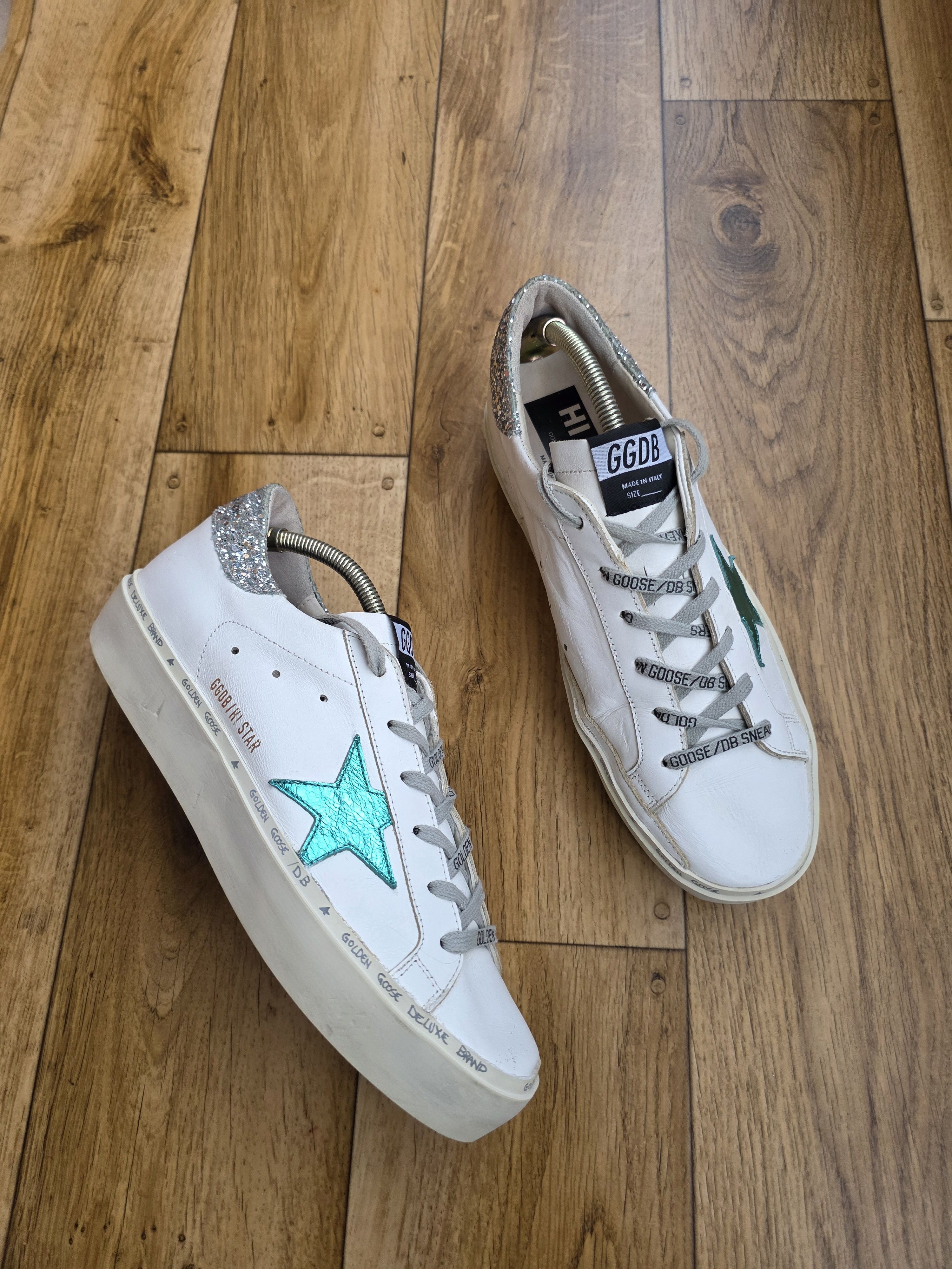 Golden Goose Golden Goose HI STAR Deluxe Brand Size US 10 / IT 40 - 3 Thumbnail