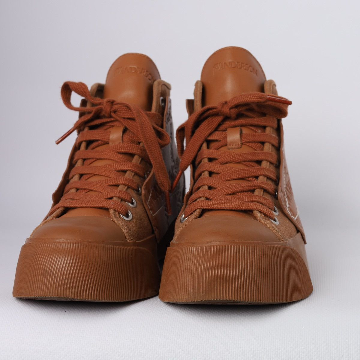 JW Anderson J.W Anderson high Top Brown Sneakers Boots Size US 9 / IT 39 - 6 Thumbnail