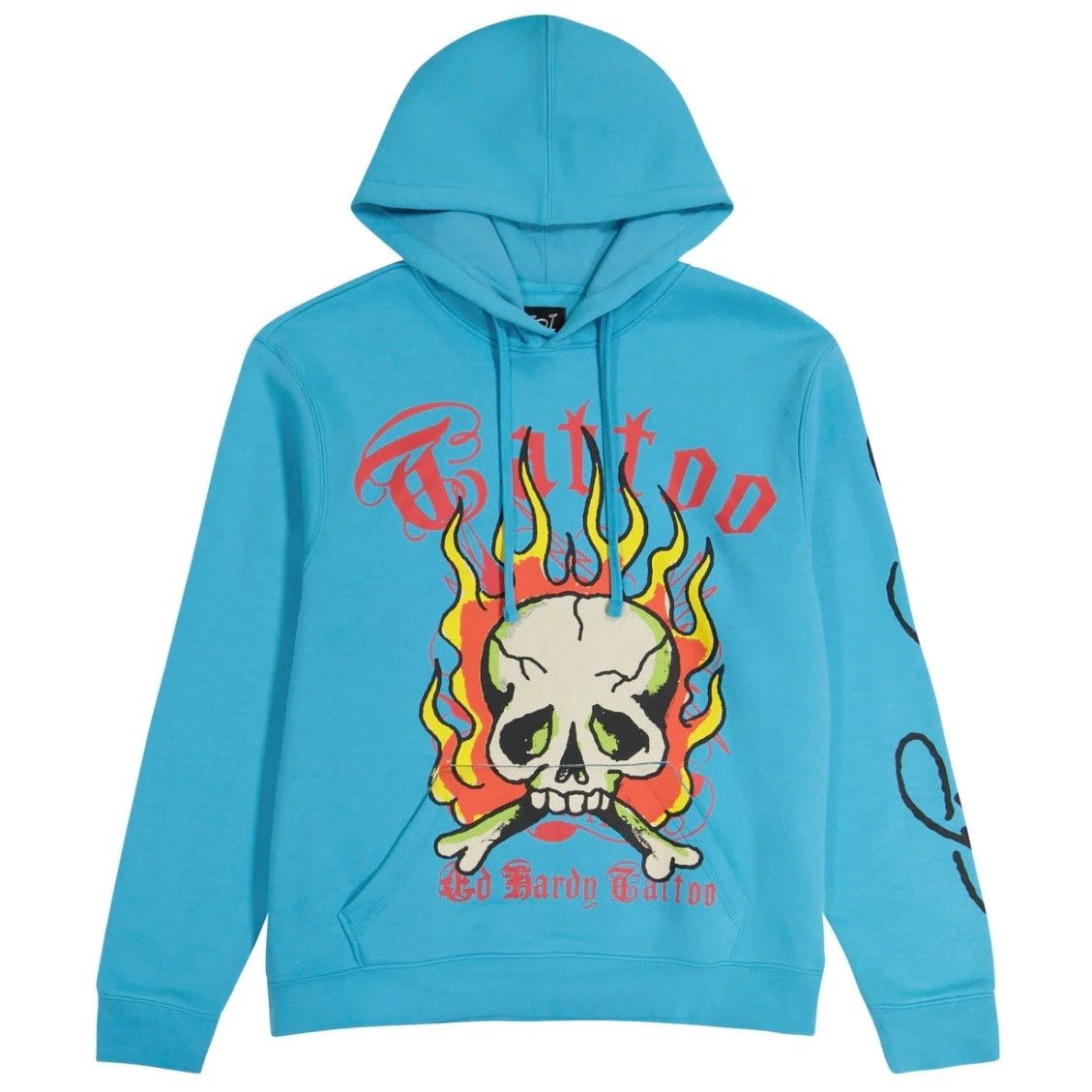 Ed Hardy Ed Hardy Flame Skull Hoodie Size US L / EU 52-54 / 3 - 1 Thumbnail