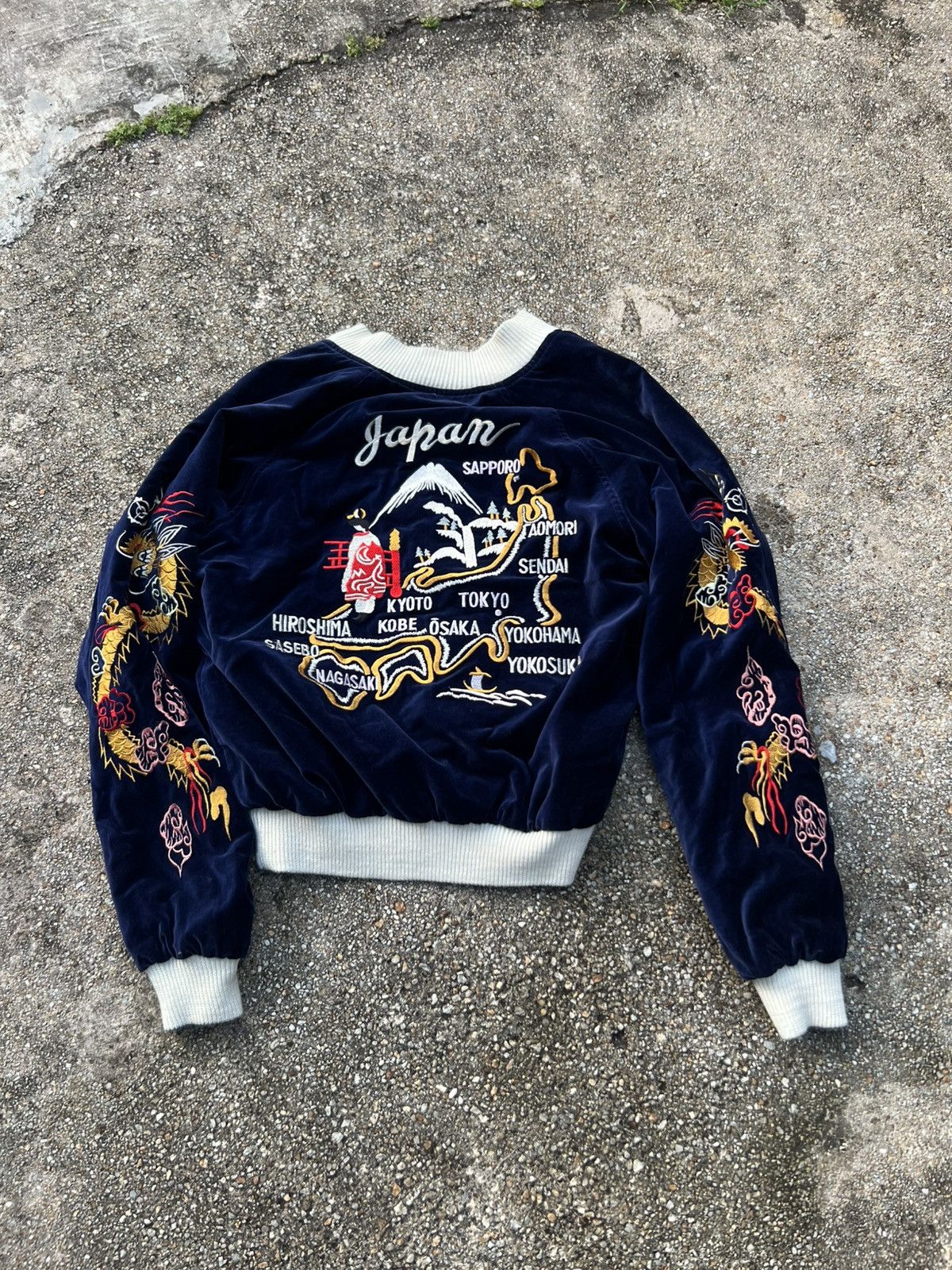 Japanese Brand Rare Sukajan Reversible Jacket Japanese Style Size US M / EU 48-50 / 2 - 1 Thumbnail