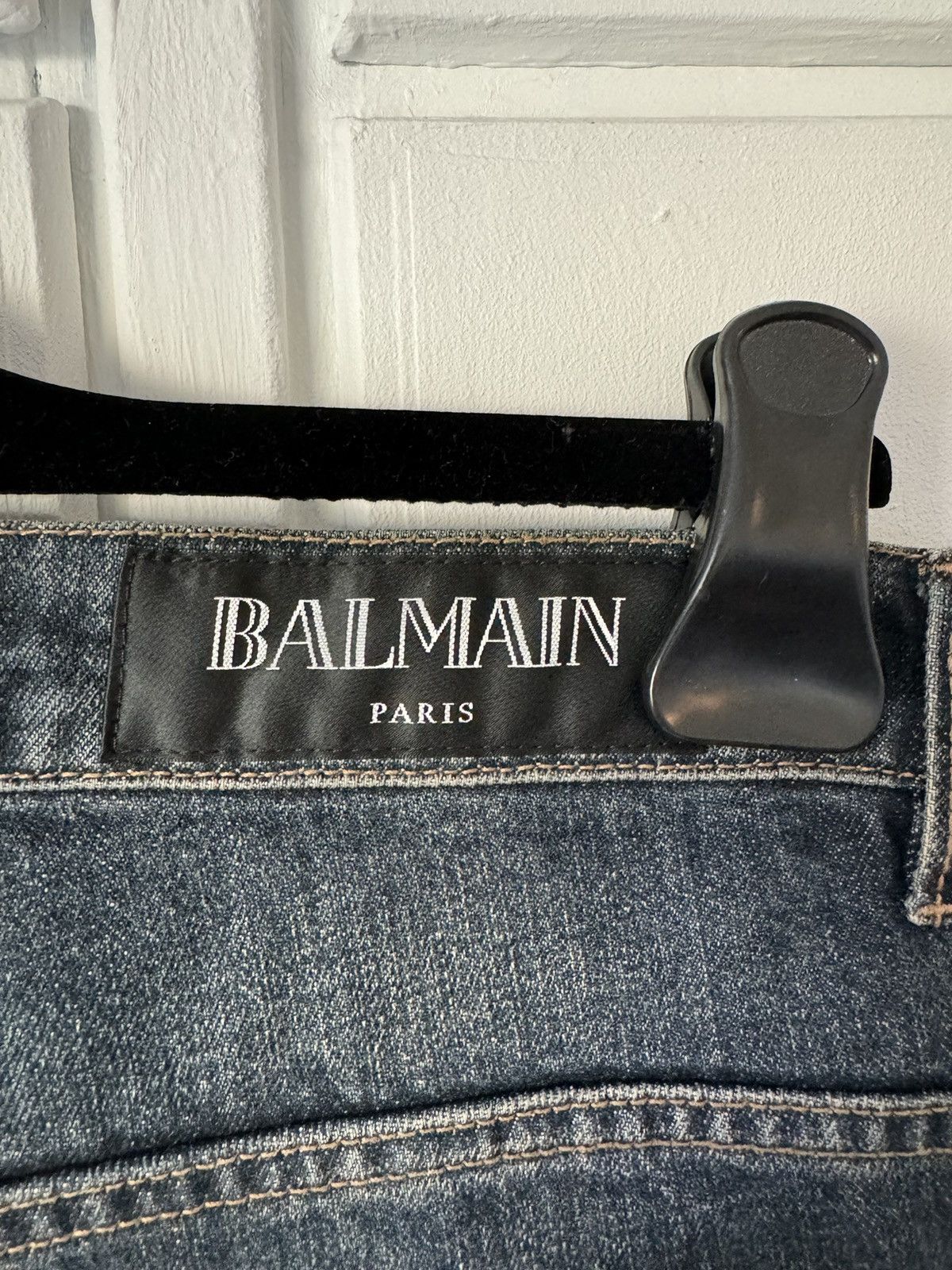 Balmain Balmain Decarnin Biker denim Size US 31 - 5 Thumbnail
