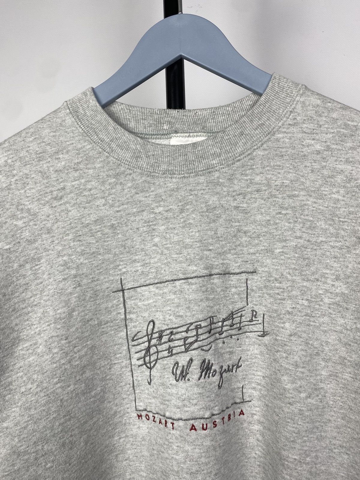 Vintage Vintage 90s rare Mozart music composer Sweatshirt Size US L / EU 52-54 / 3 - 3 Thumbnail