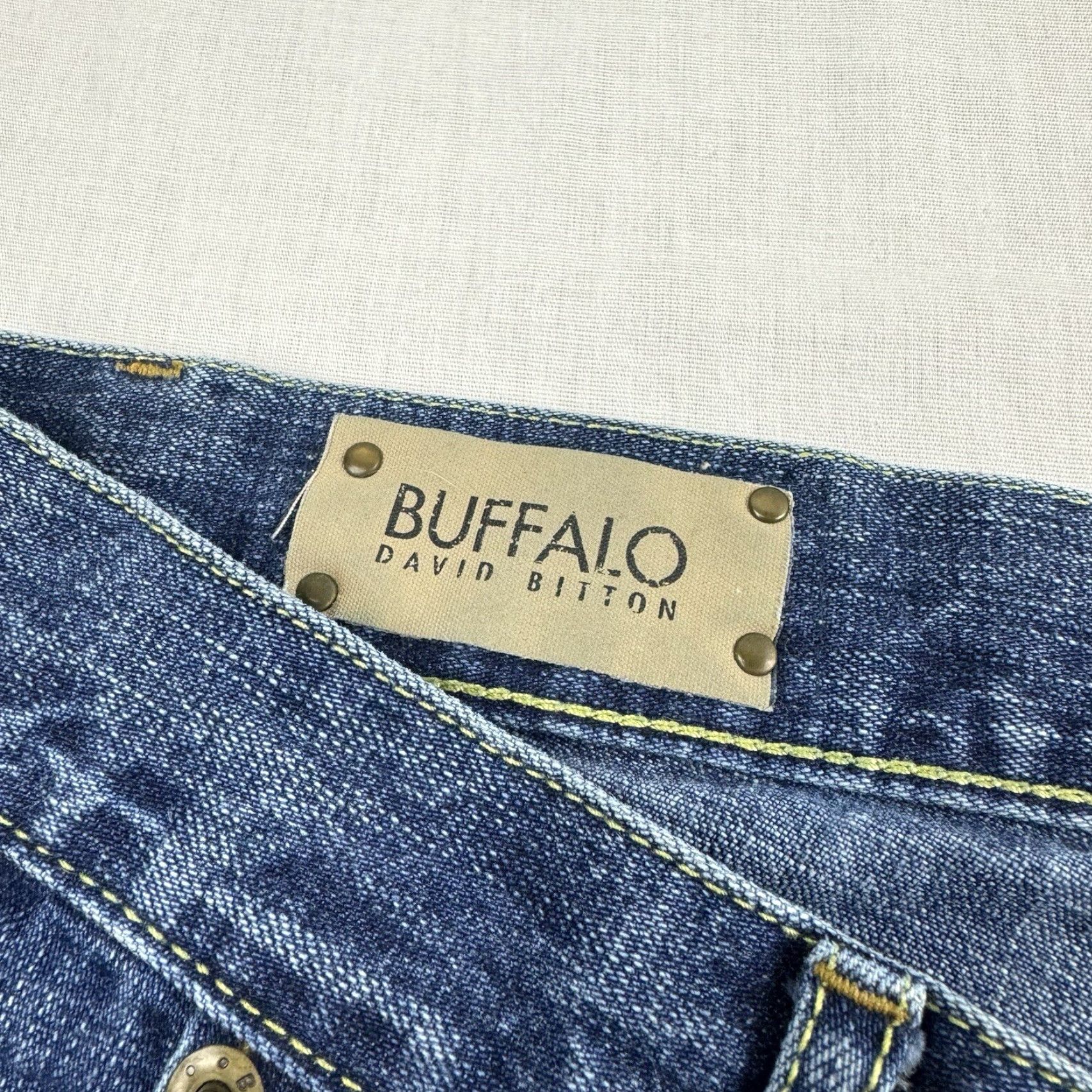 Vintage VINTAGE Buffalo Y2K Jeans Womens 29 Blue Flared Hipster Low Waist 1930i Size 29" - 7 Thumbnail
