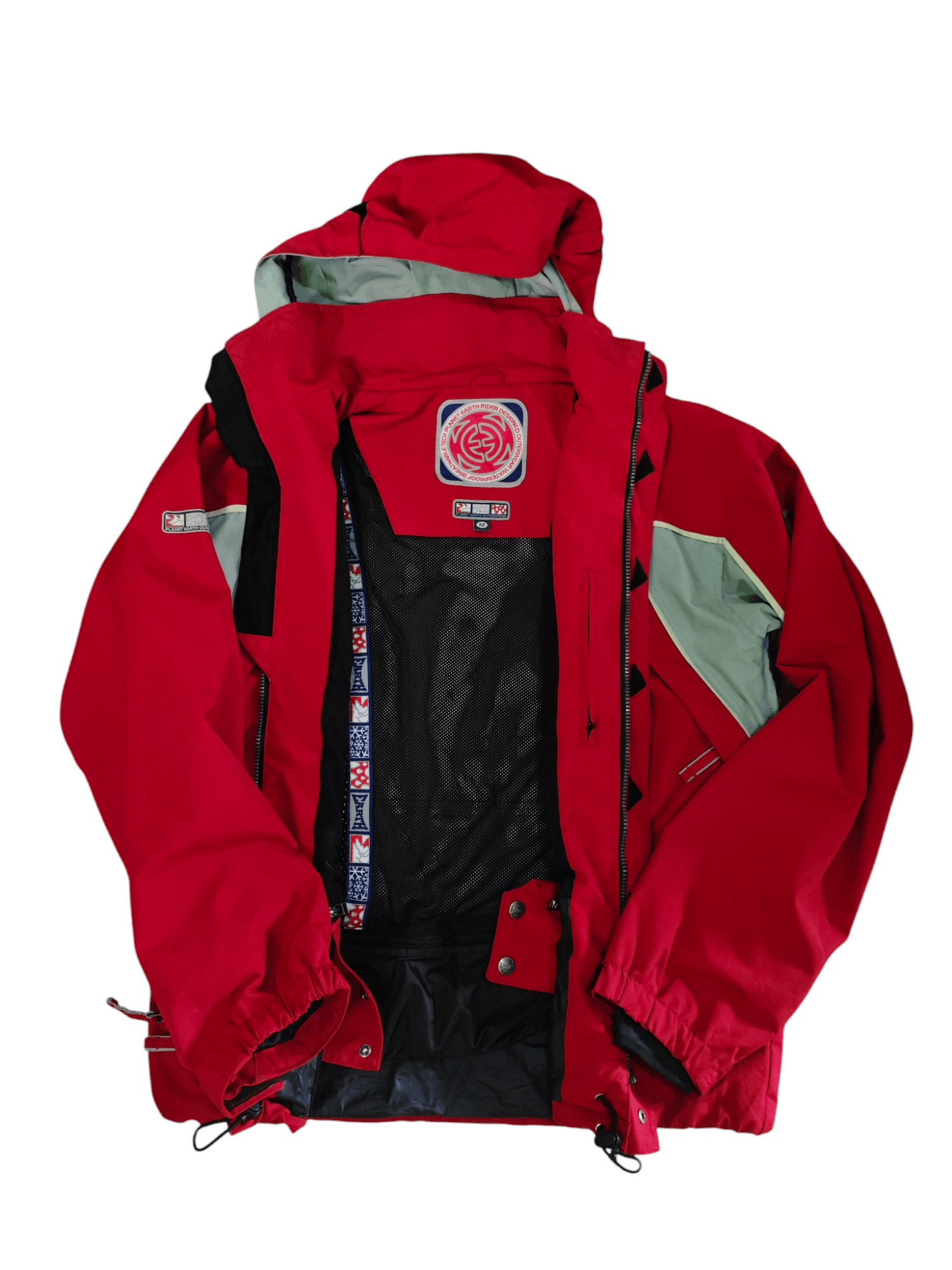 Japanese Brand planet earth snowboard x skiwear x vintage Size US L / EU 52-54 / 3 - 3 Thumbnail
