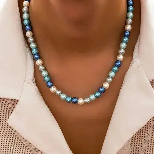 Japanese Brand × Vintage Y2k punk cute style chain pendant imitation pearl Size ONE SIZE - 1 Thumbnail