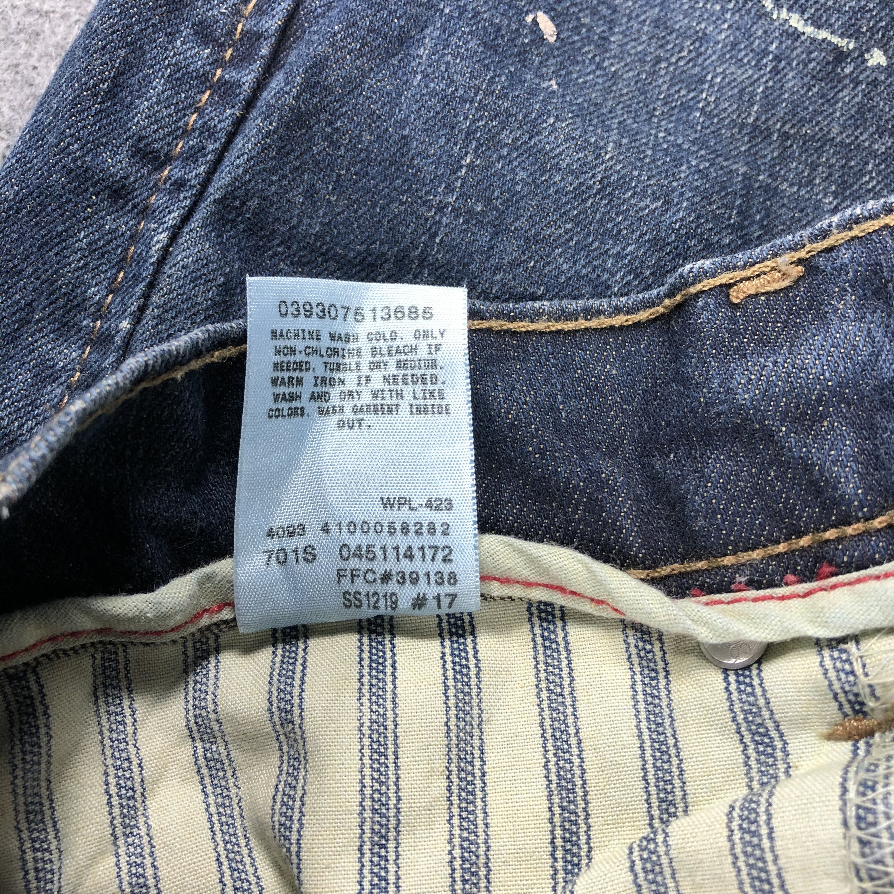 Levi's Vintage Levis Jeans Lot 511 Skinny-JM679 Size US 35 - 10 Thumbnail