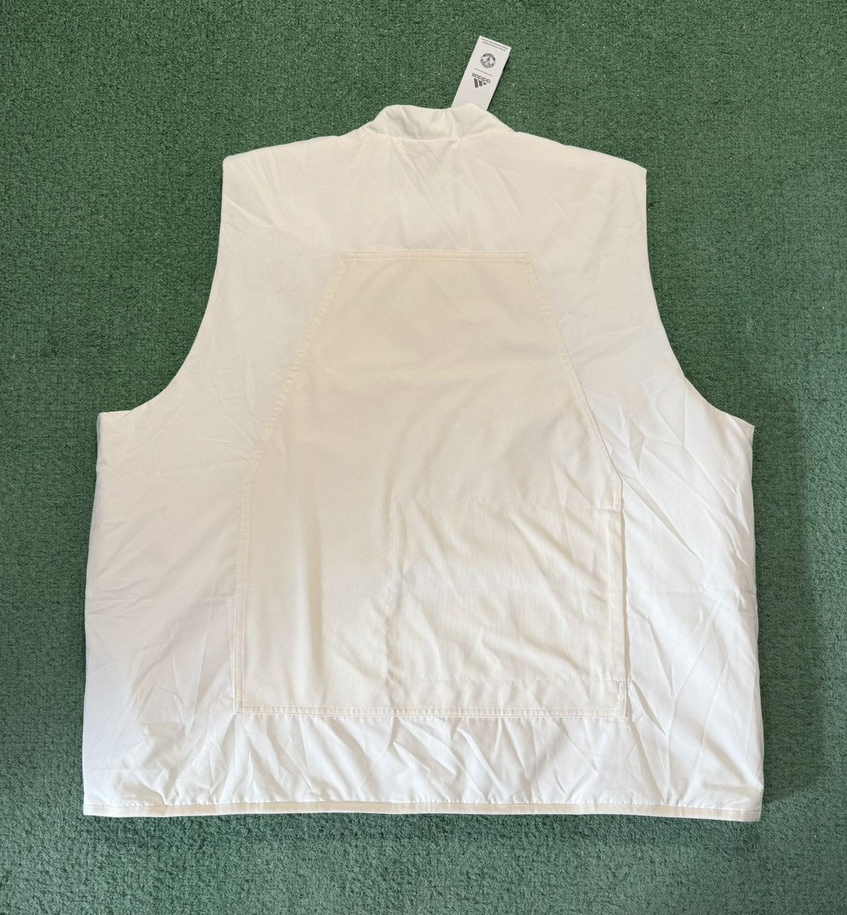 Adidas Adidas x Manchester United Vest Cream White Size US XXL / EU 58 / 5 - 2 Thumbnail