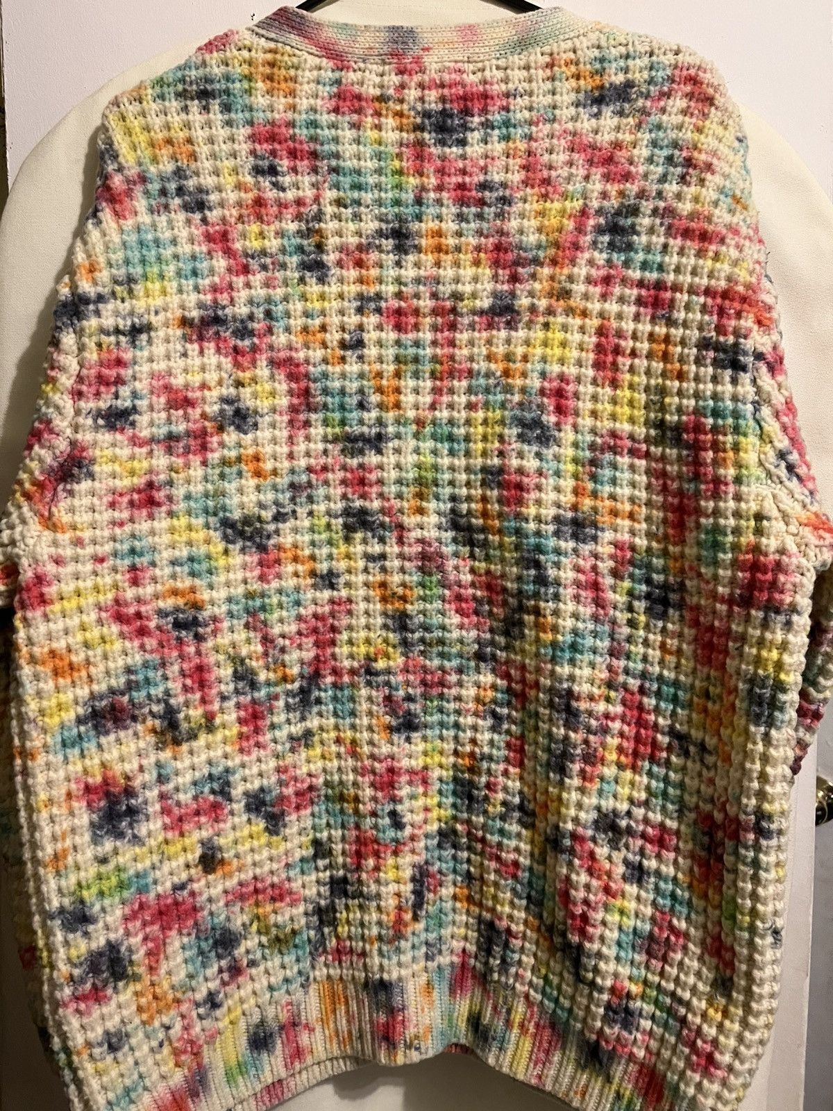Supreme Supreme Waffle Knit Cardigan Size US L / EU 52-54 / 3 - 4 Thumbnail