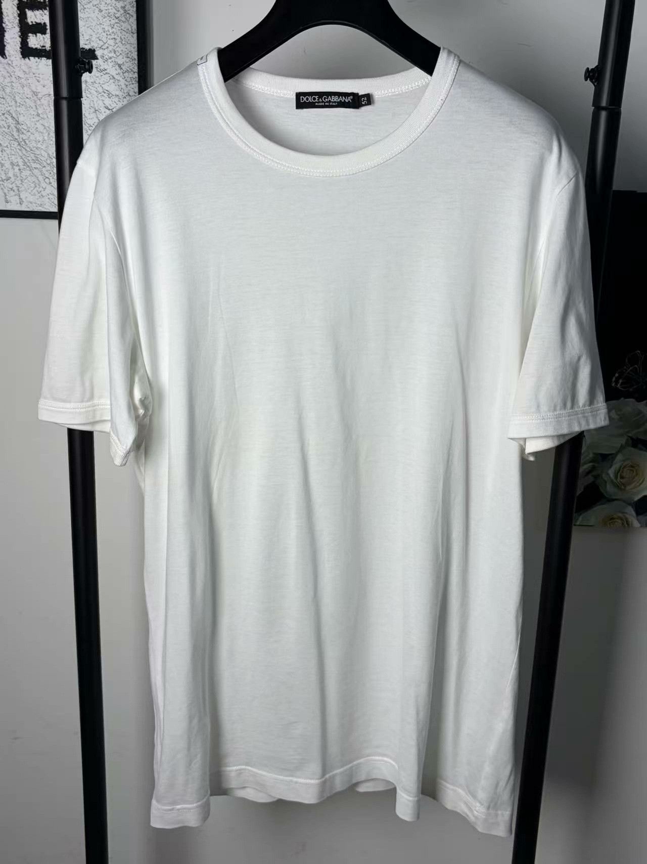 Dolce & Gabbana Dolce & Gabbana White T-Shirt l Men Size US L / EU 52-54 / 3 - 1 Thumbnail